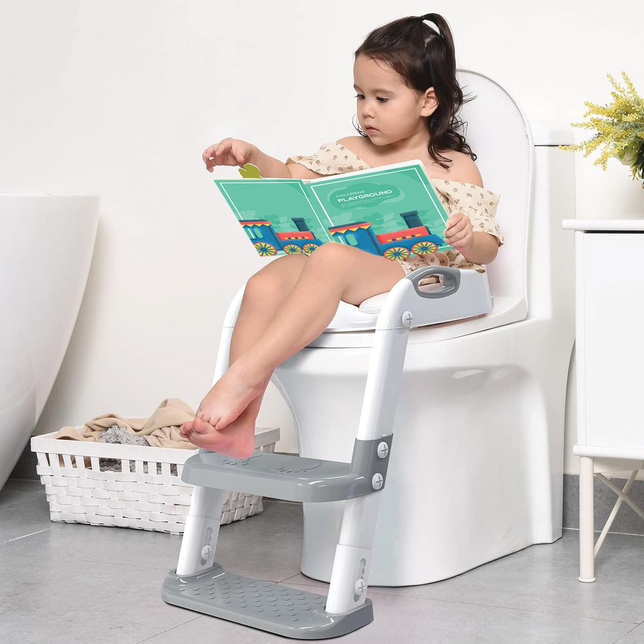 Reductor WC Copii cu Scarita - poza 4