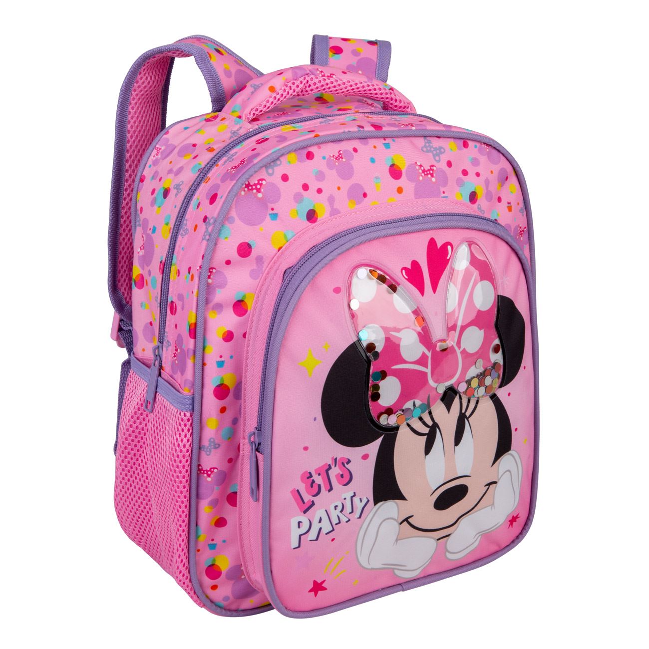 Ghiozdan Gradinita Roz Minnie 3D - poza 2