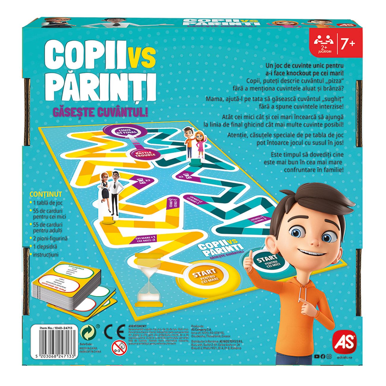 Joc de Societate Copii vs Parinti ”Gaseste Cuvantul” - AS - poza 6