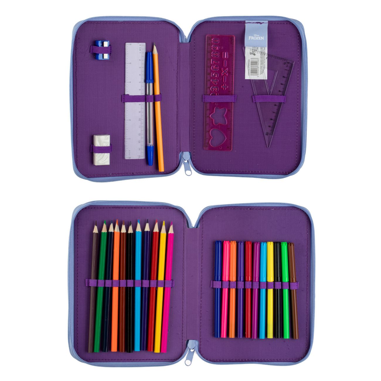 Penar Echipat Dublu Bleu Frozen 2 16x4.5x21cm - poza 2