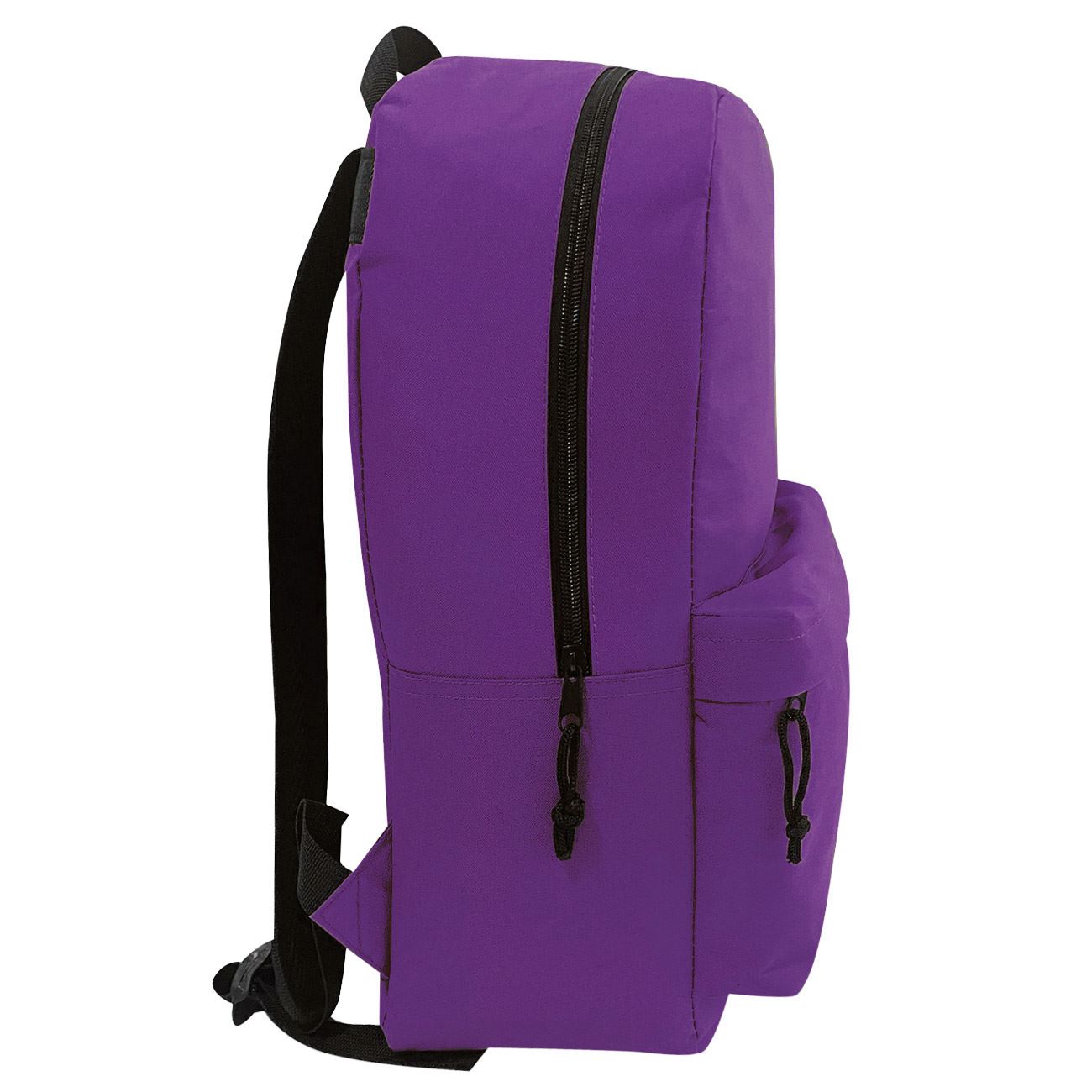 Ghiozdan Mov cu Litere Albe 30x14x44cm - Benetton - poza 2