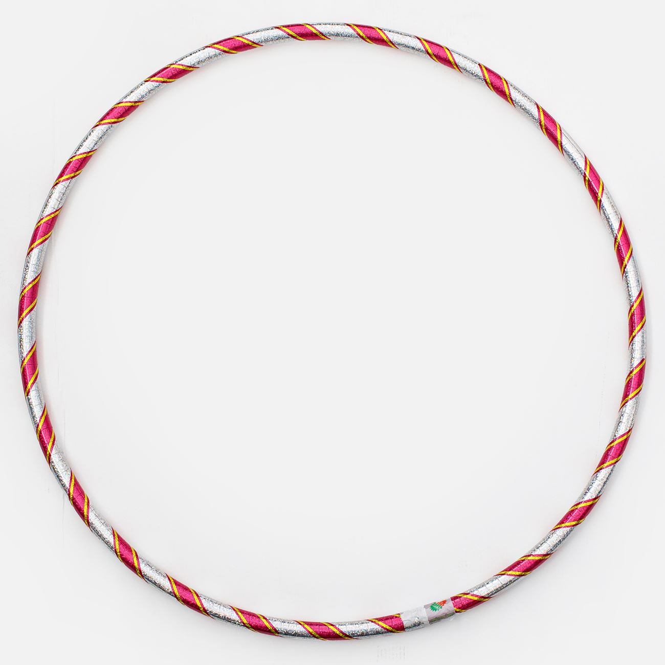 Cerc Hula Hoop Dungi Alb Rosii 60cm