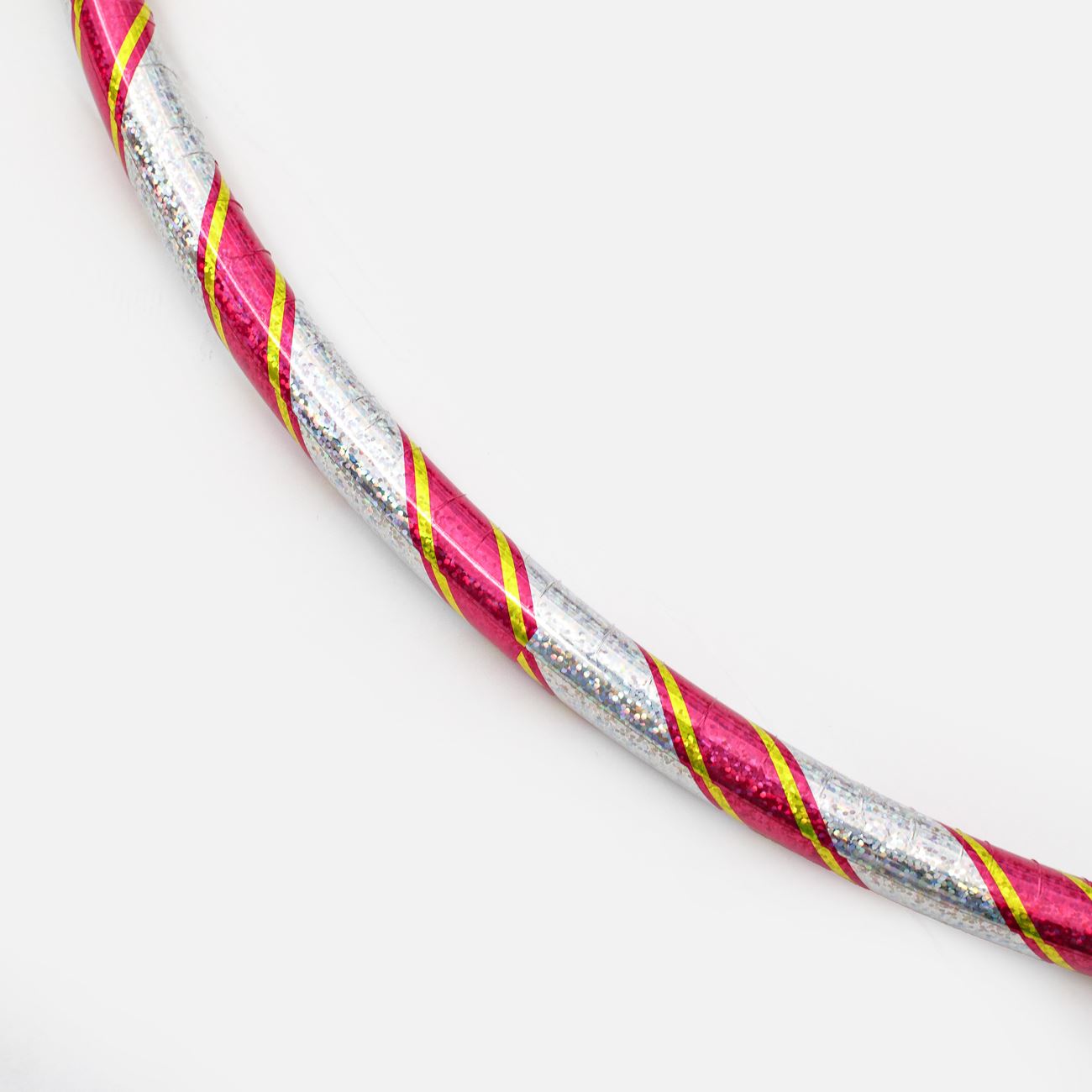 Cerc Hula Hoop Dungi Alb Rosii 60cm - poza 3