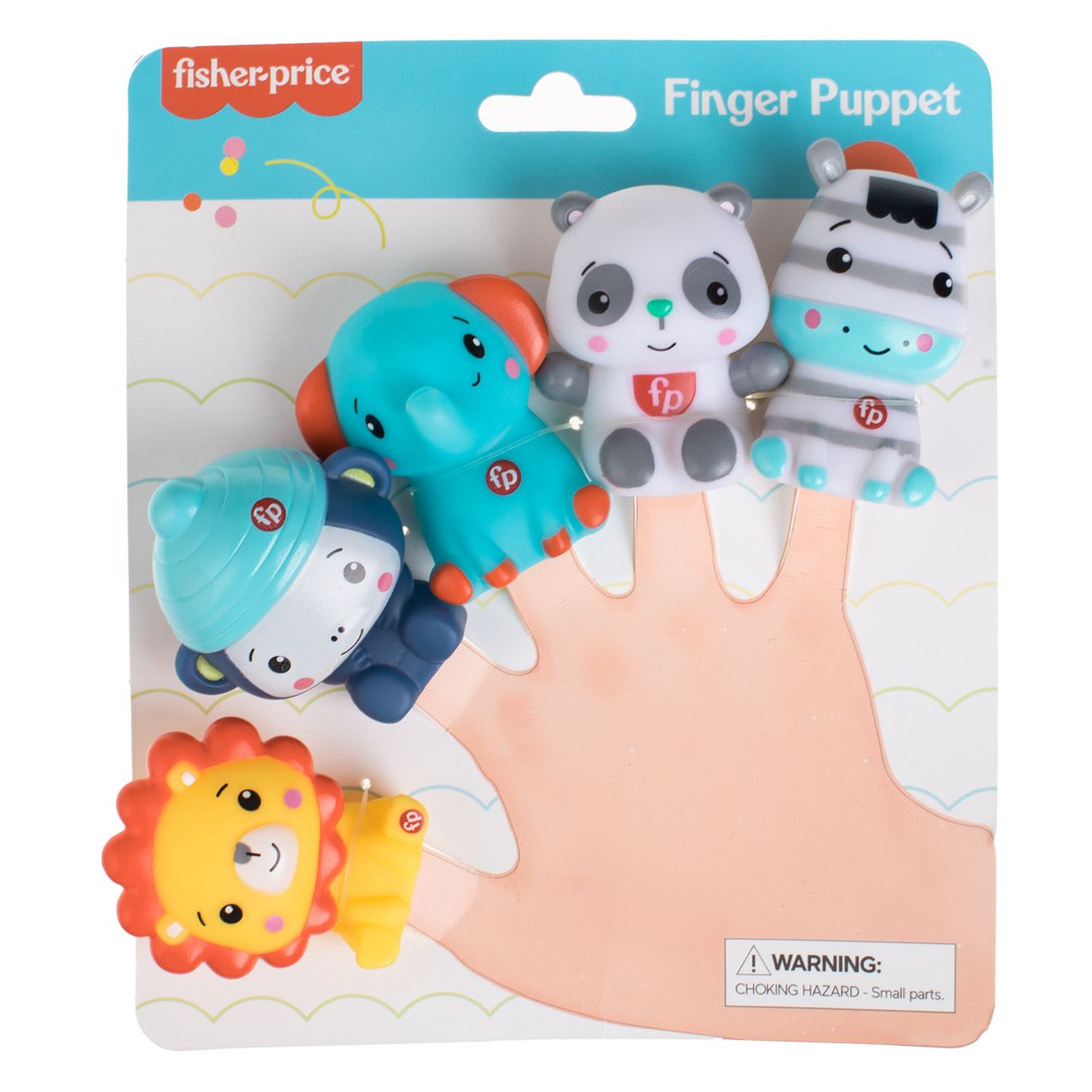 Jucarie Finger Puppet Figurine de Animale - 5 buc - poza 4