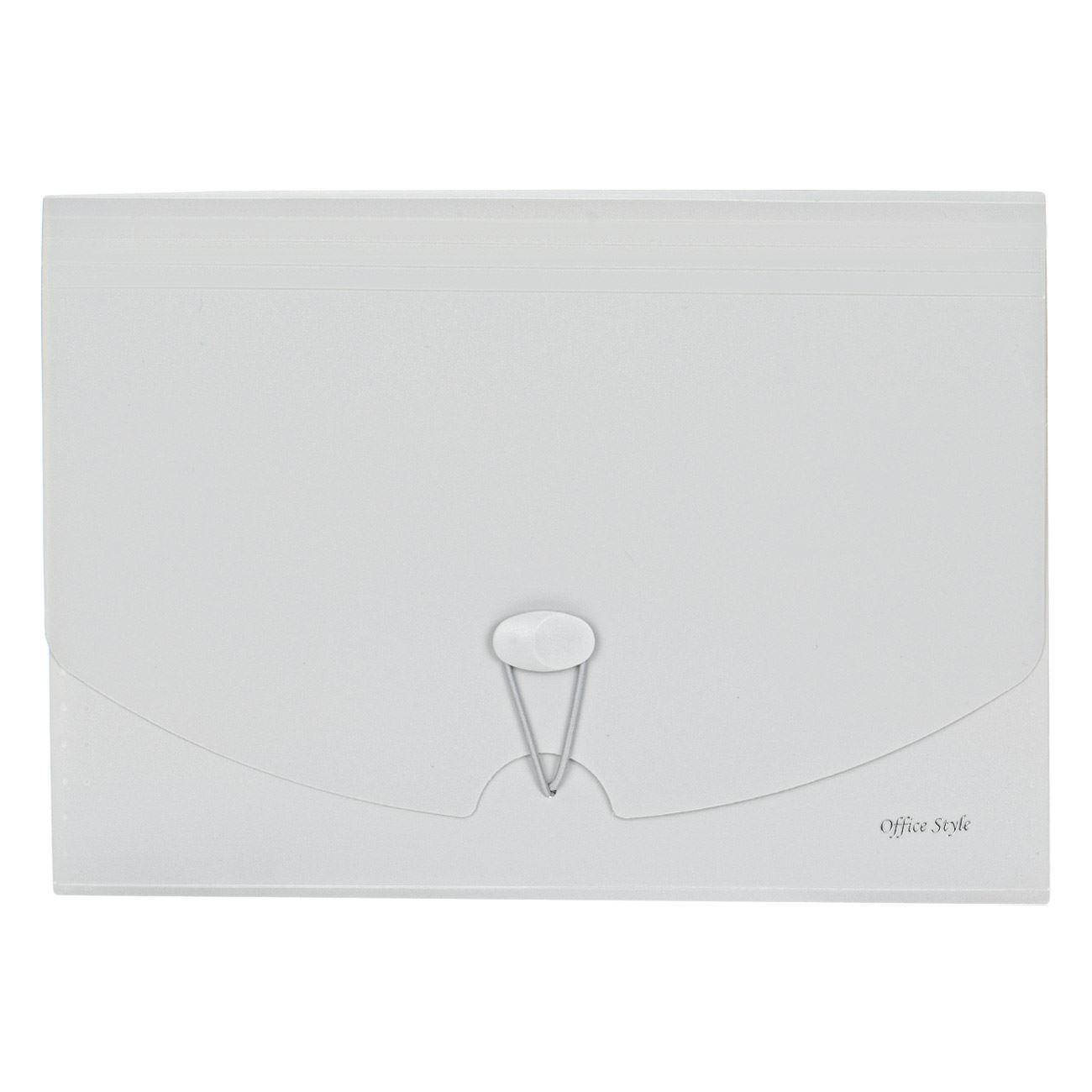 Servieta cu 12 Compartimente Soft Touch Gri cu Elastic & Capsa 33.5x3x24cm - poza 2