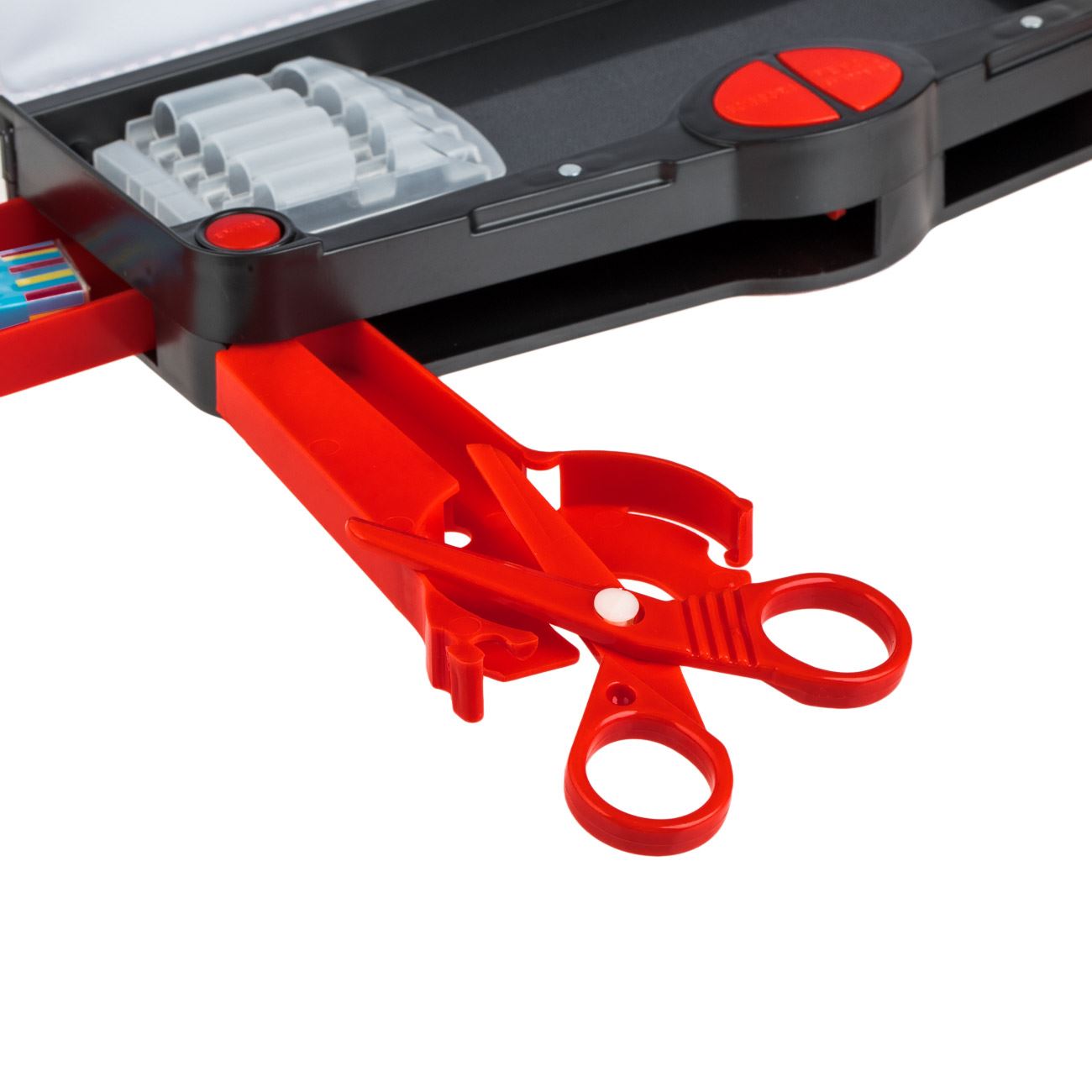 Penar Magnetic Rosu Control Gaming cu Accesorii 24.5x10x4cm - poza 4