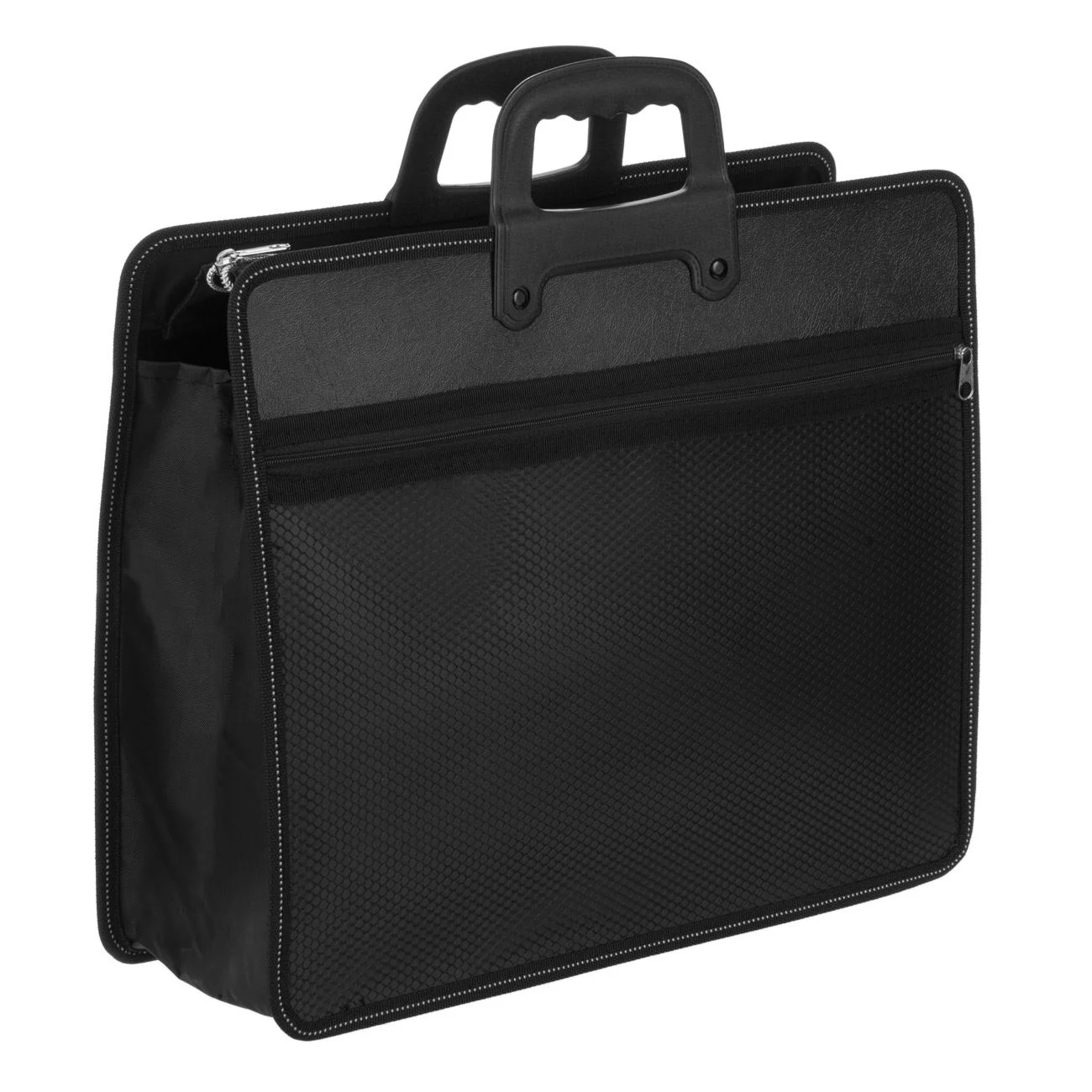 Servieta Neagra cu Manere 39x3x32cm