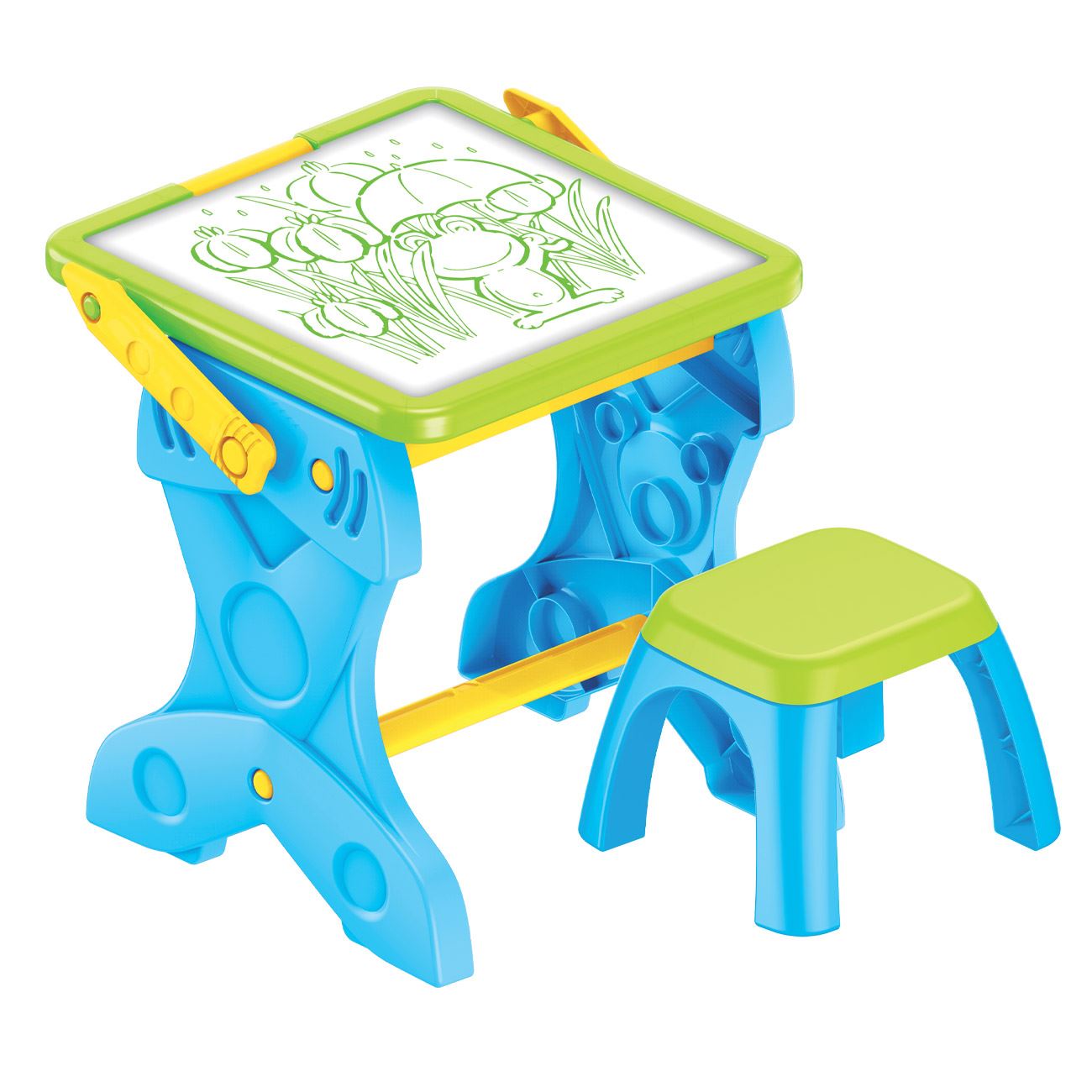 Banca Educativa cu Tabla Luminata & Scaun - poza 2