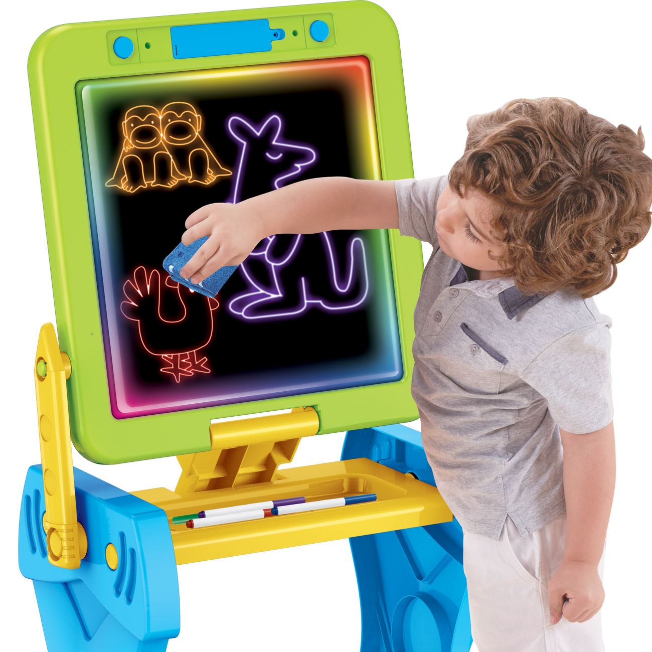 Banca Educativa cu Tabla Luminata & Scaun - poza 4
