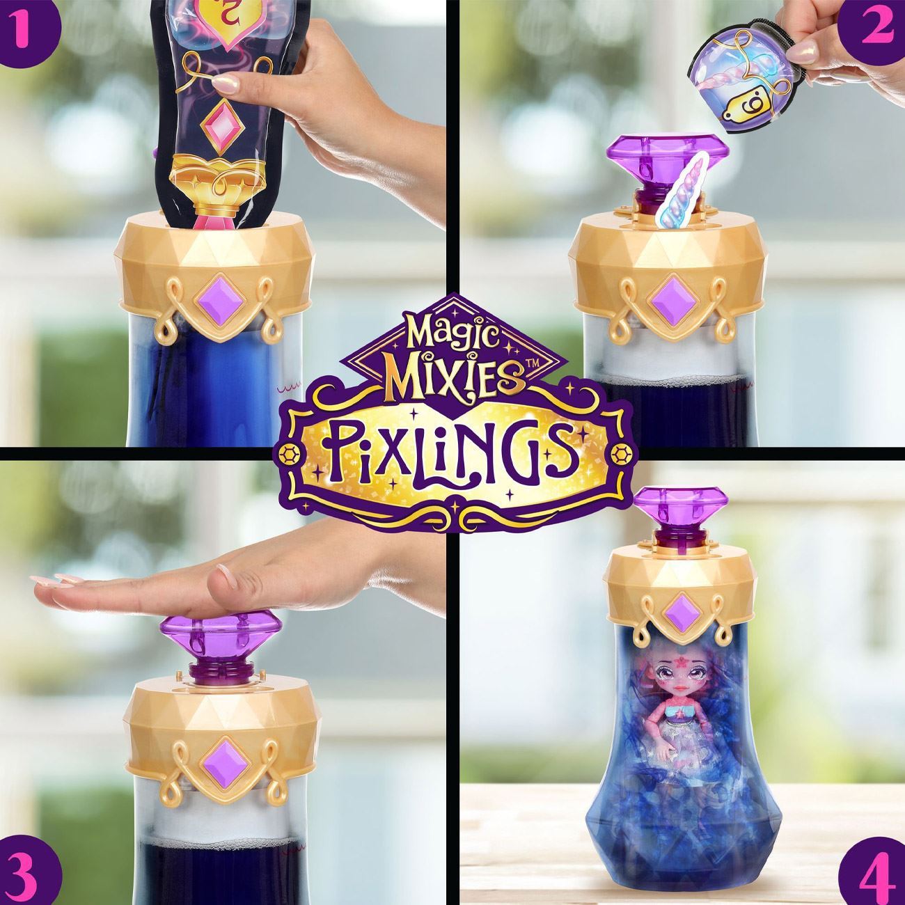 Magic Mixies Papusi Pixlings - Giochi Preziosi - poza 4