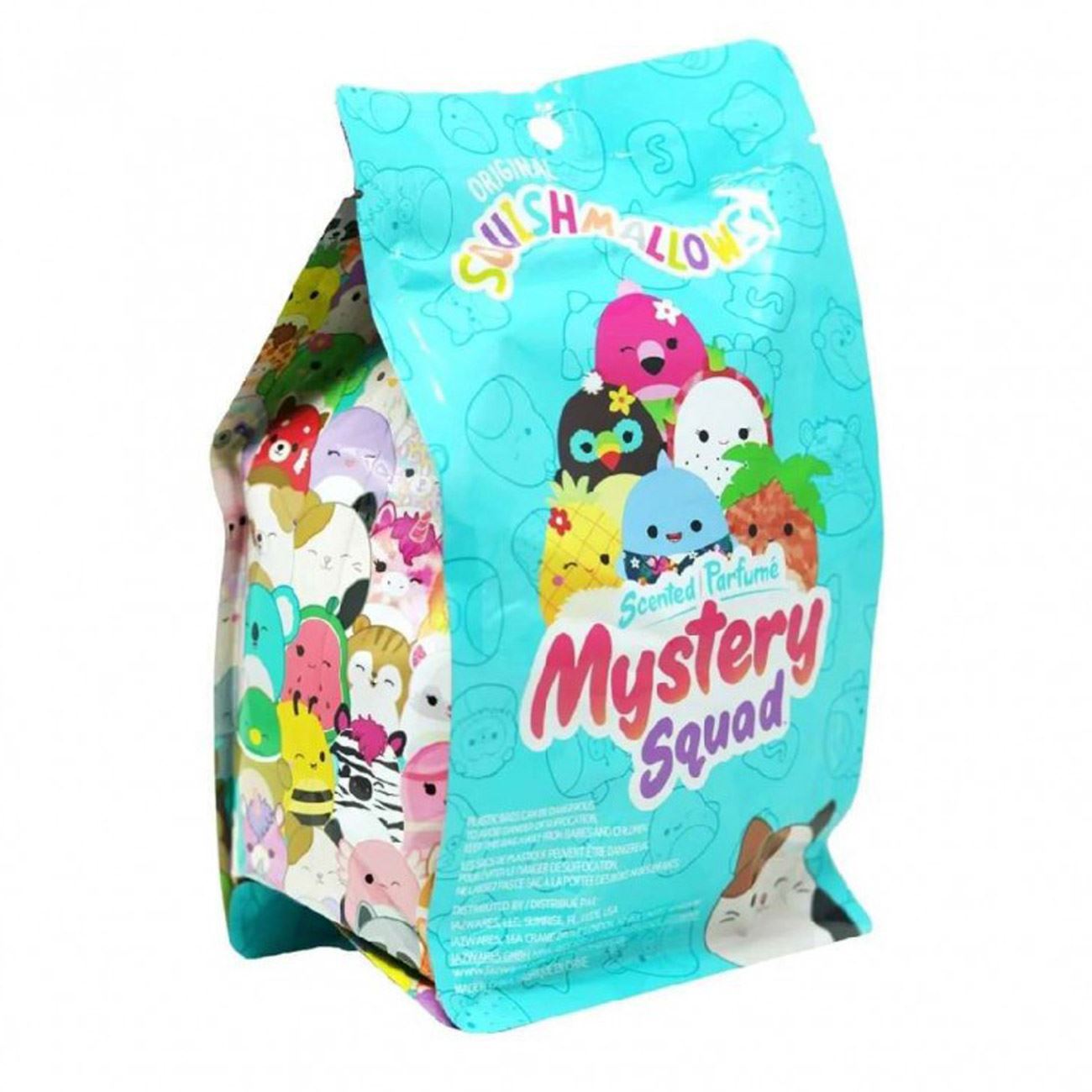 SquishMallows Mystery Squad Animal Parfumat (Blind Bag) - Gialamas - poza 7