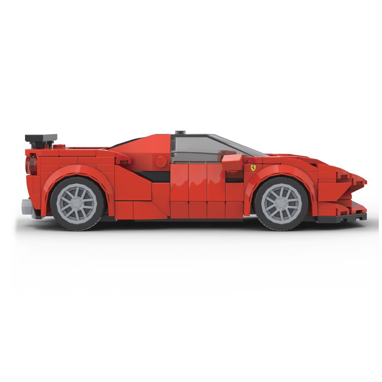 Cuburi de Constructie Super Car Rosie (272 de Piese) - poza 3