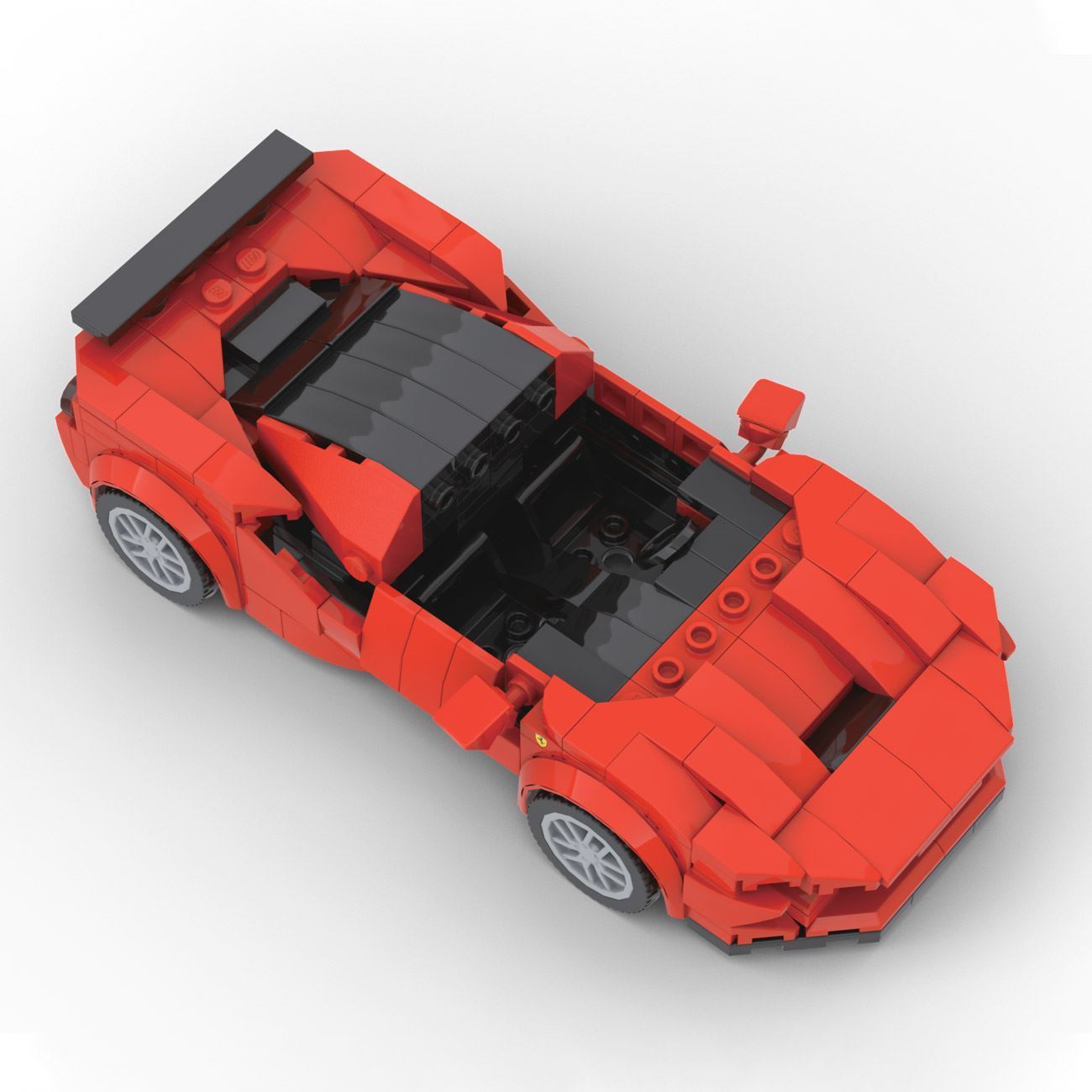 Cuburi de Constructie Super Car Rosie (272 de Piese) - poza 4