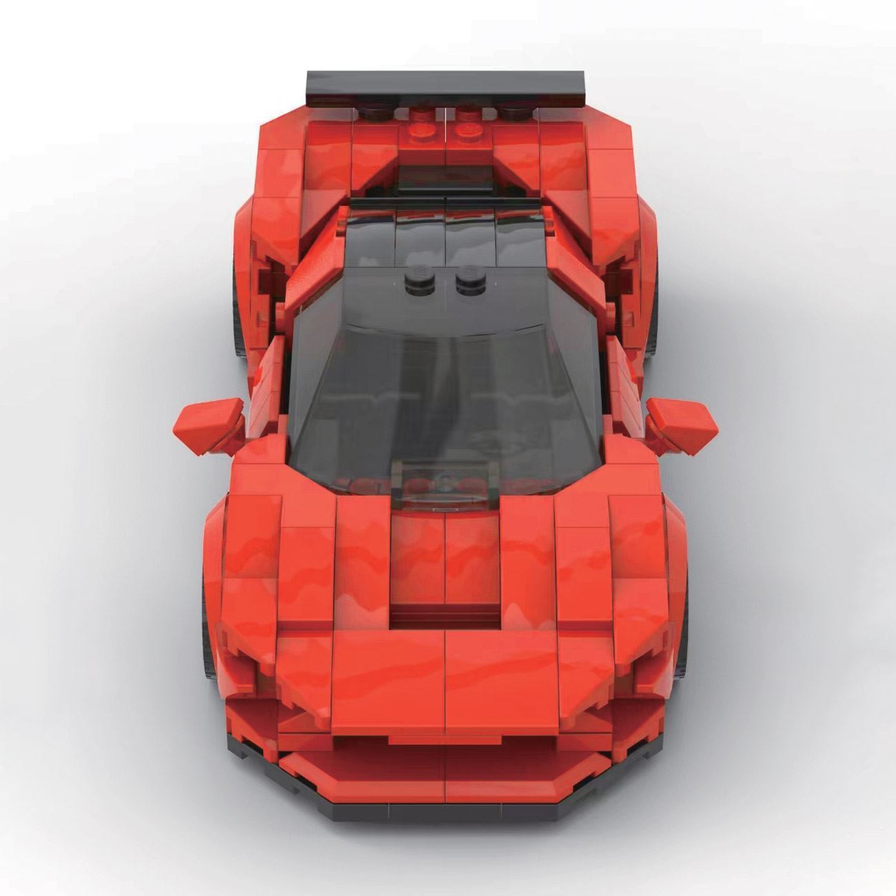 Cuburi de Constructie Super Car Rosie (272 de Piese) - poza 5