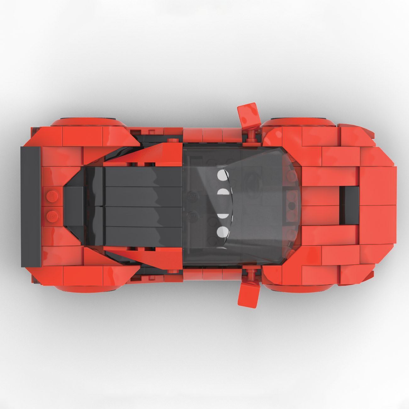 Cuburi de Constructie Super Car Rosie (272 de Piese) - poza 7