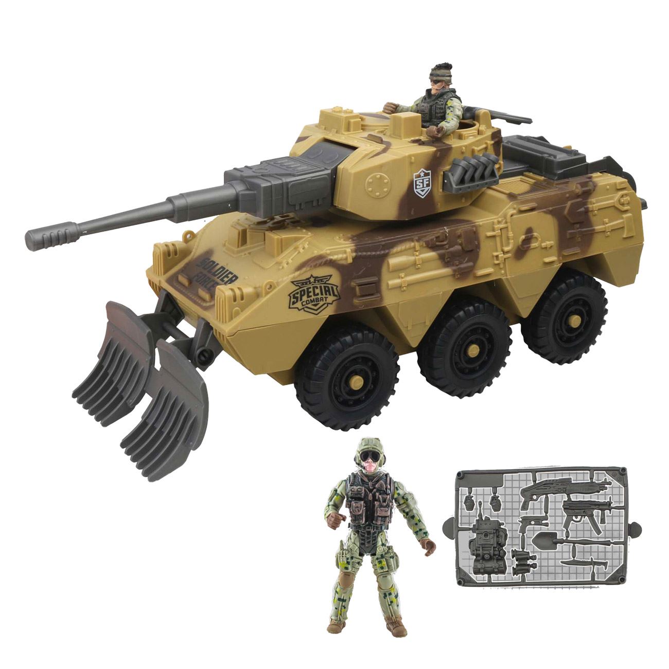 Set de Lupta cu Tanc Militari & Accesorii