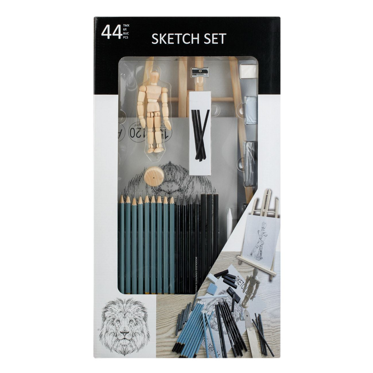 Set Schite cu Sevalet & Accesorii - 44buc - poza 5