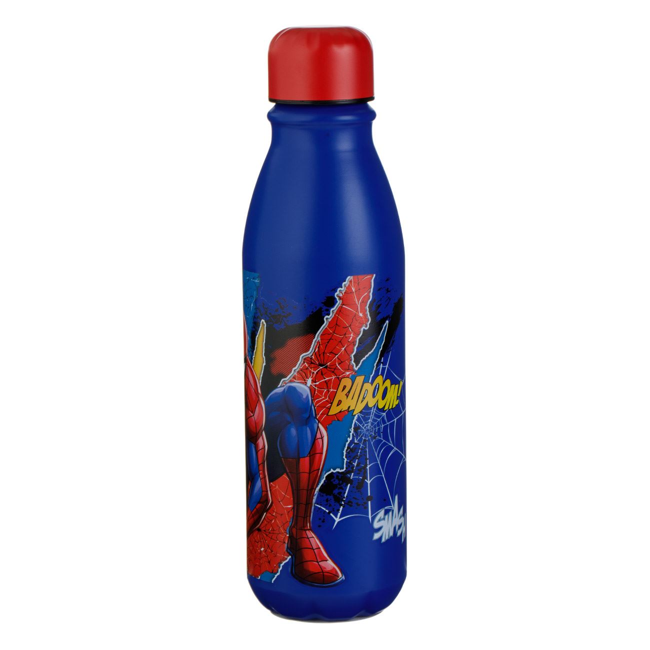 Sticla Apa din Aluminiu Albastra Spiderman 600ml - poza 2