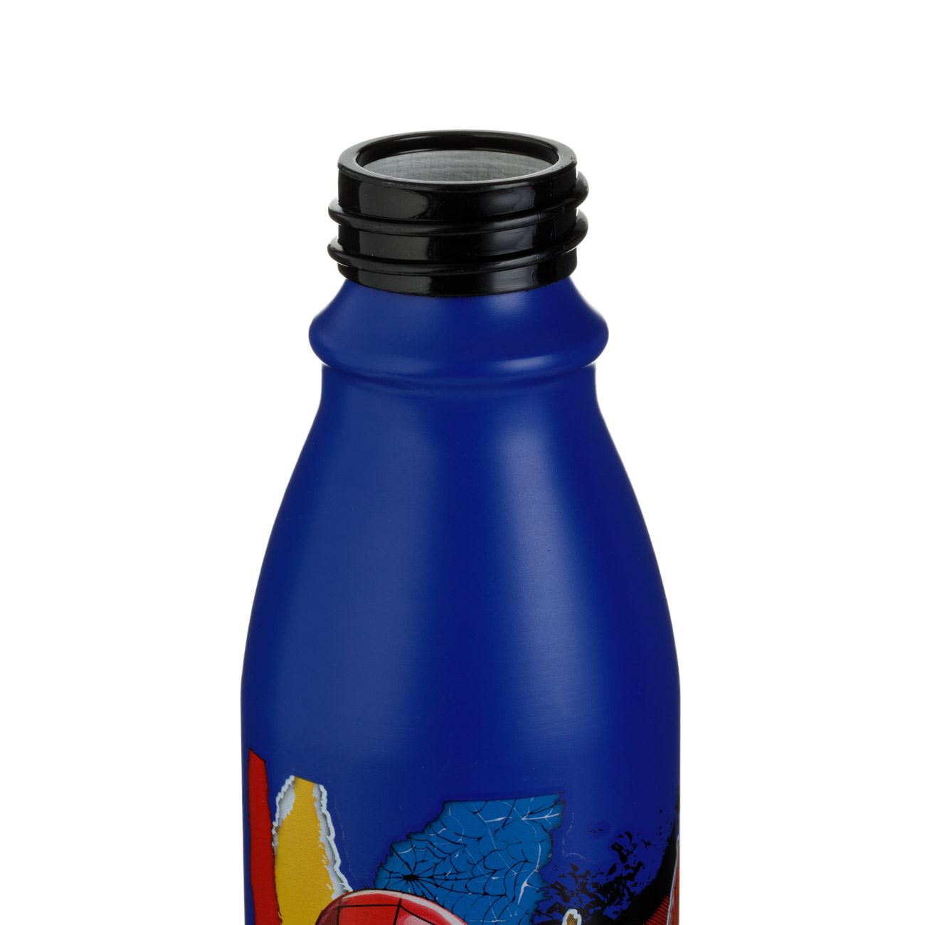 Sticla Apa din Aluminiu Albastra Spiderman 600ml - poza 3