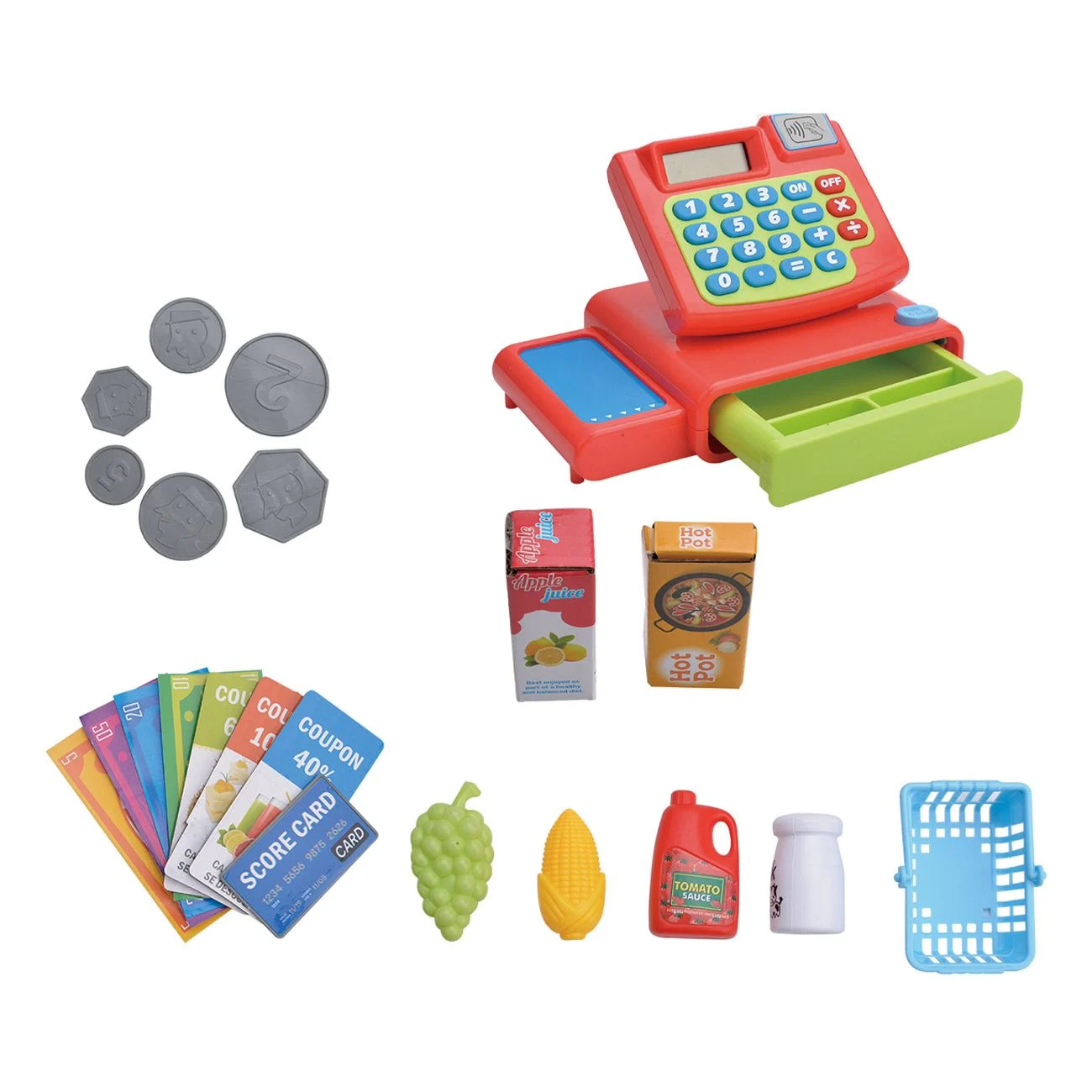 Jucarie Casa de Marcat Super Market cu Accesorii - poza 2