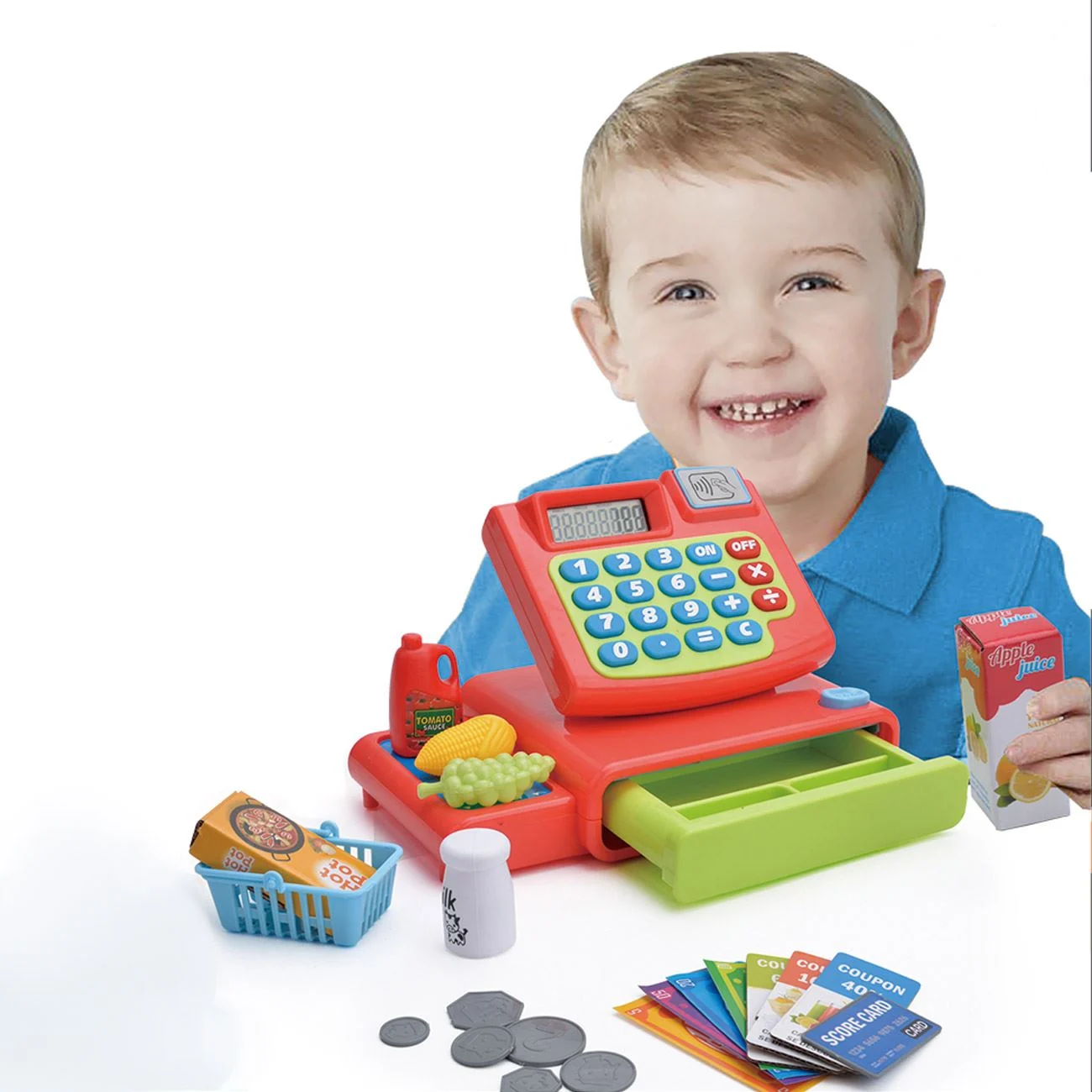 Jucarie Casa de Marcat Super Market cu Accesorii - poza 3