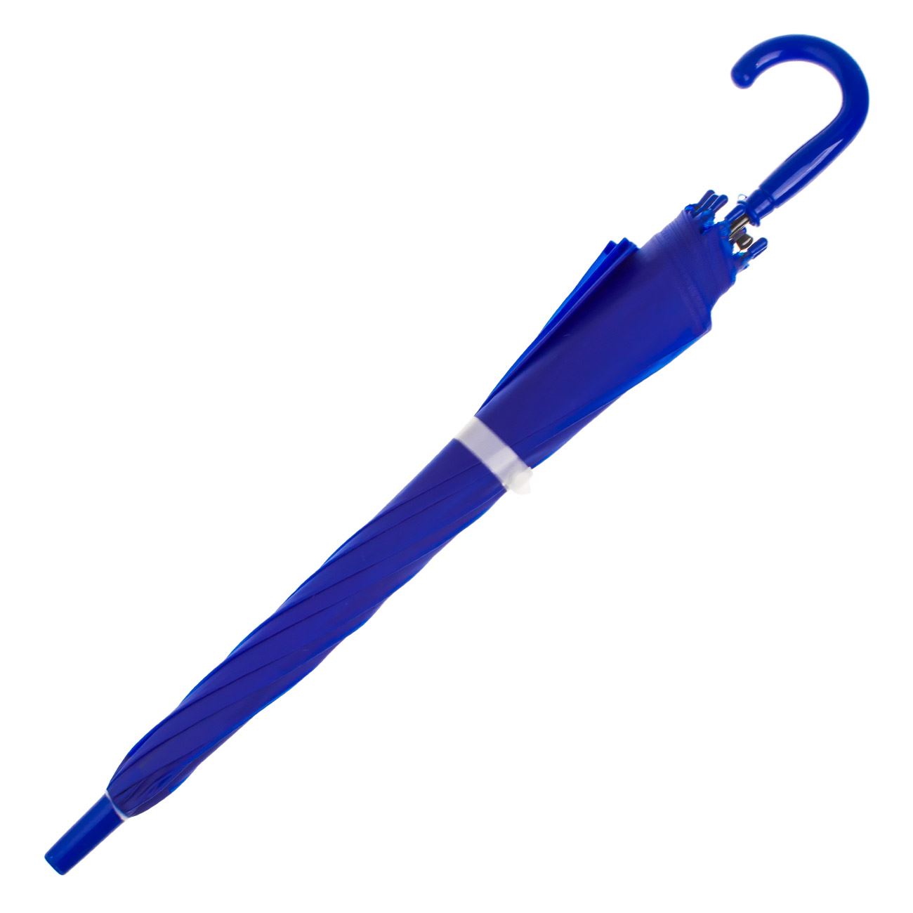 Umbrela de Ploaie Baston Automata Albastra pentru Copii 66cm - poza 3