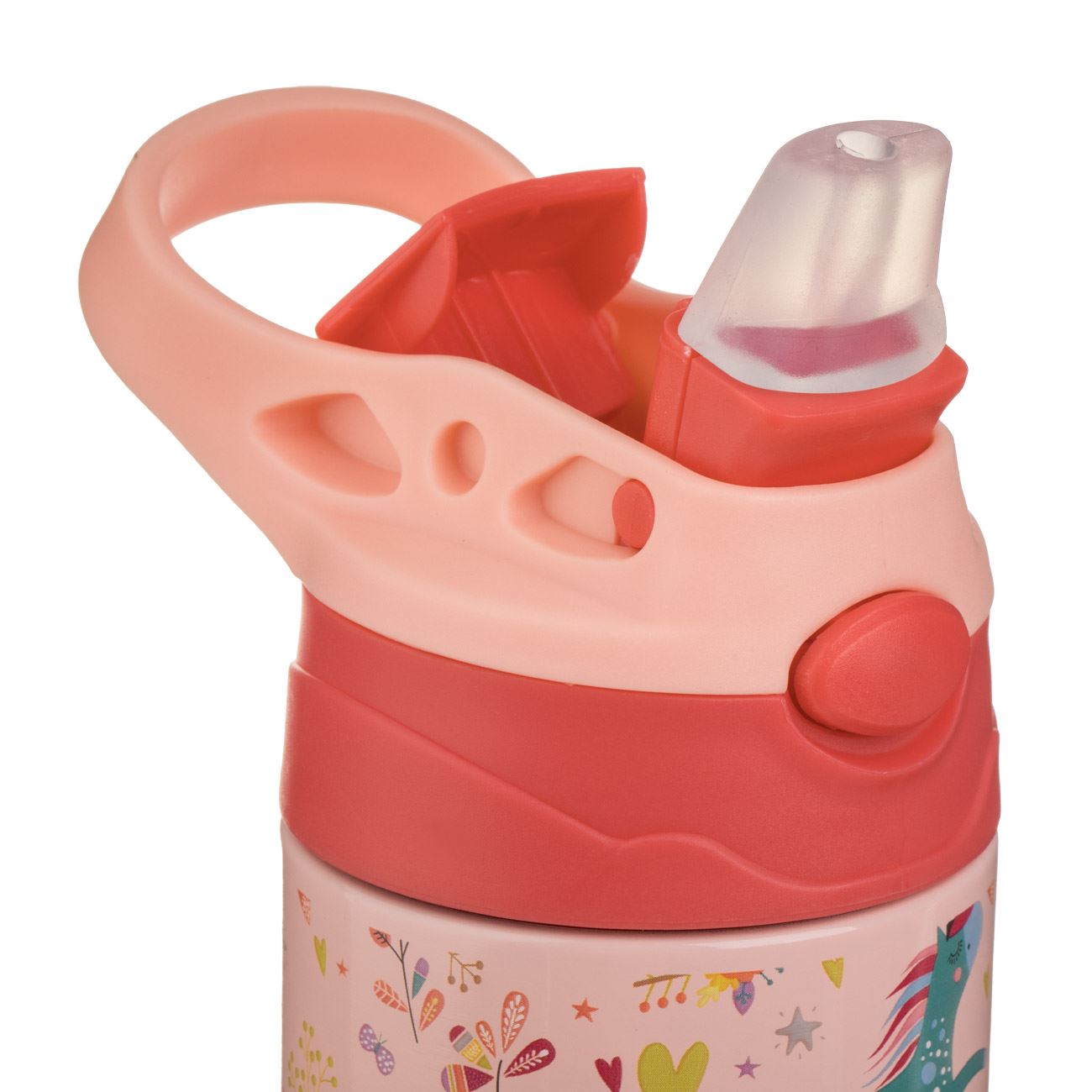 Sticla Apa Izoterma din Otel Inoxidabil Pop Up cu Model Unicorni pentru Copii 500ml - poza 3