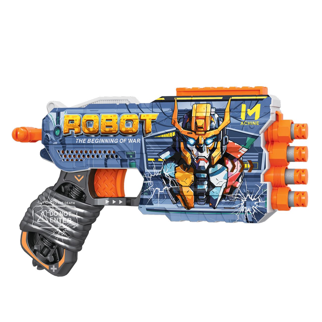 Pistol Shooter Robot cu 12 Sageti Moi