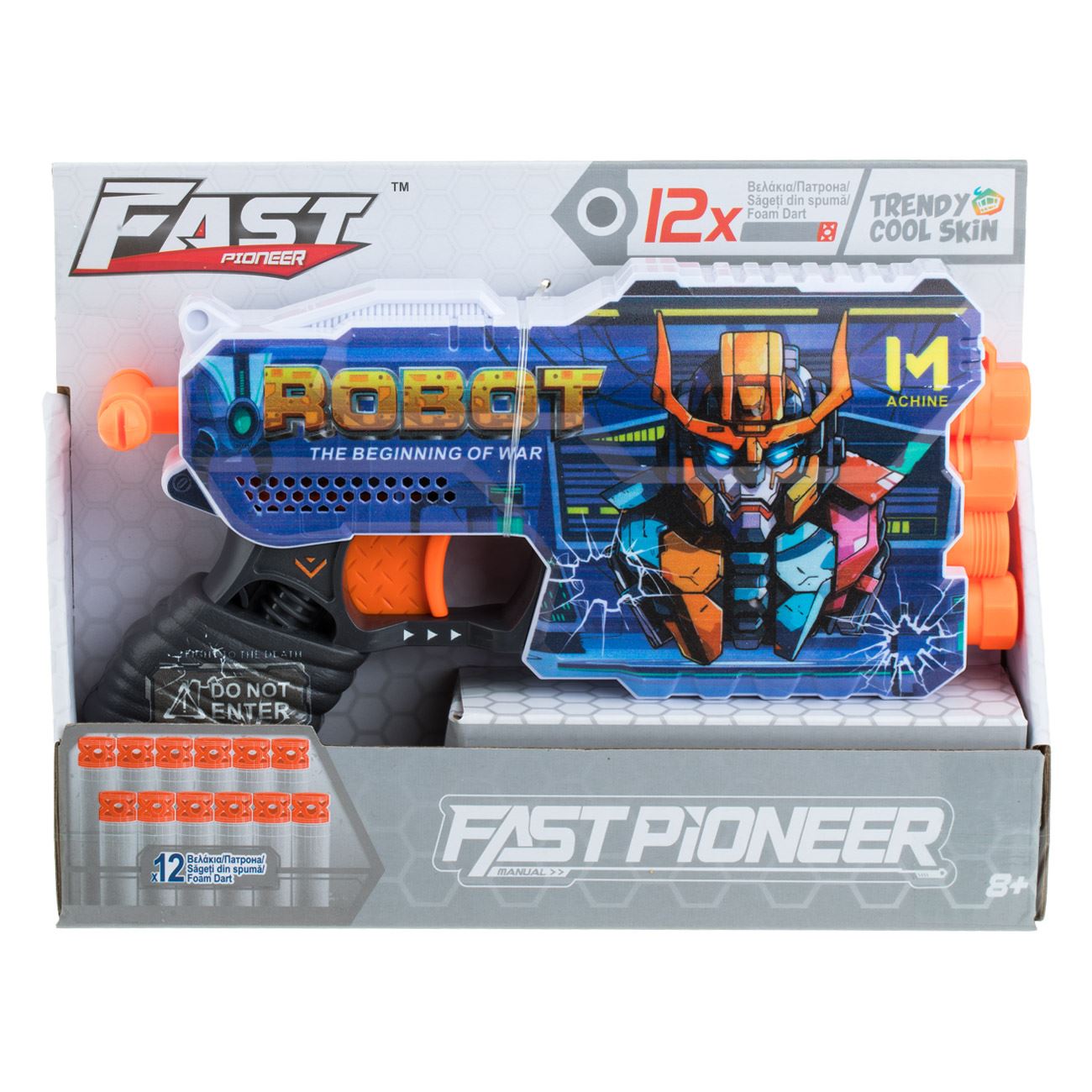 Pistol Shooter Robot cu 12 Sageti Moi - poza 2