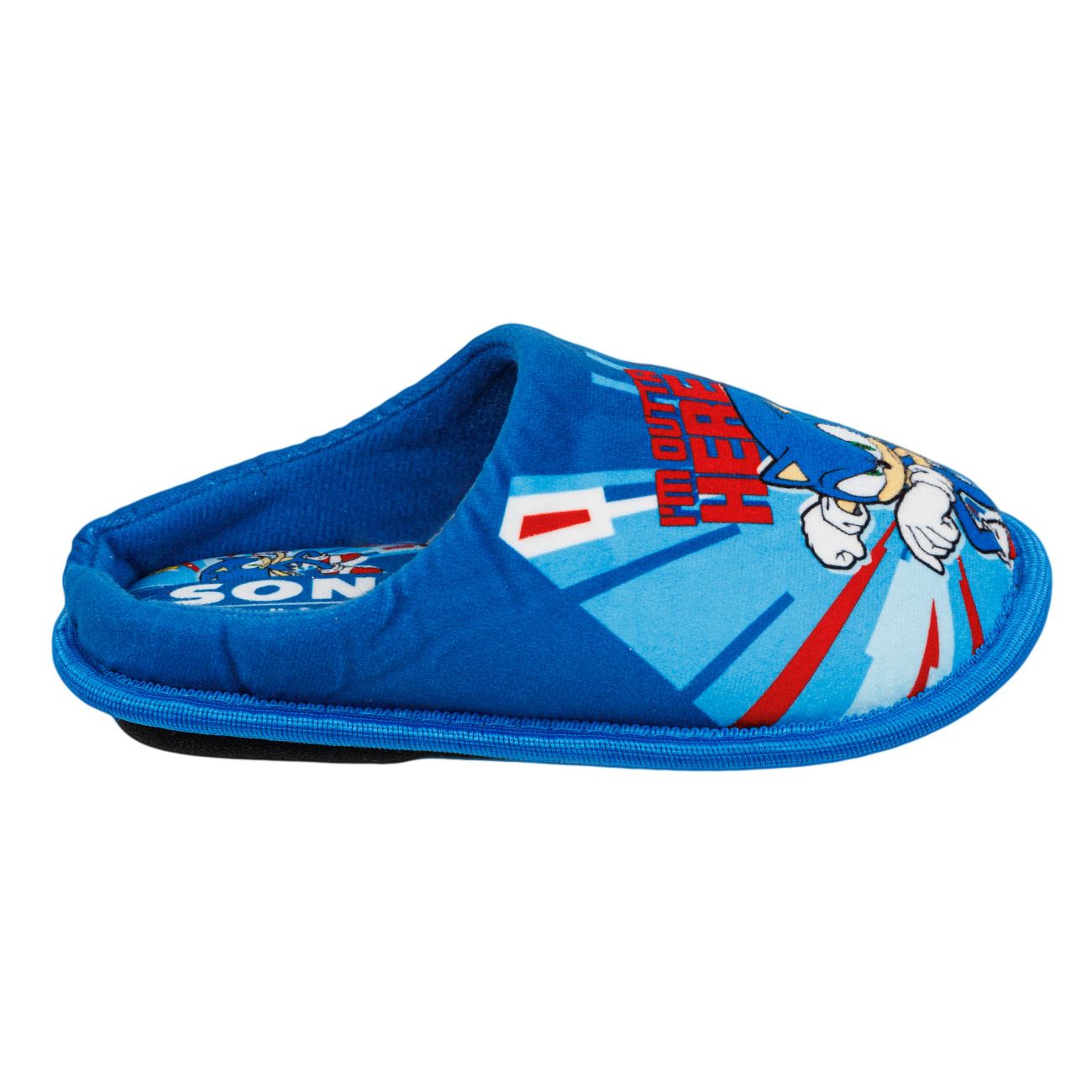 Papuci de Iarna Bleu Sonic pentru Baieti - poza 3