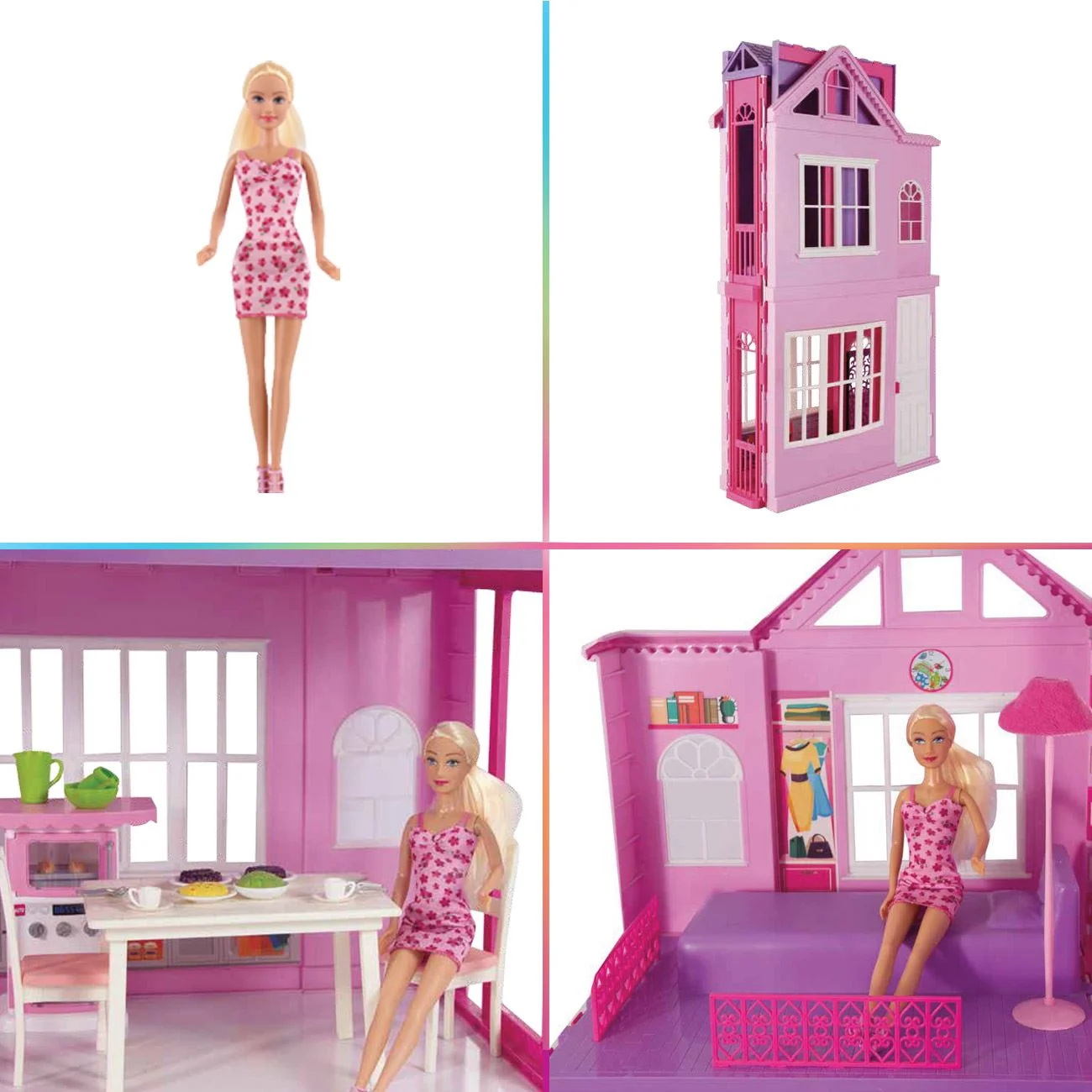 Casa de Papusi cu Accesorii Lift & Papusa Dreamhouse - poza 5