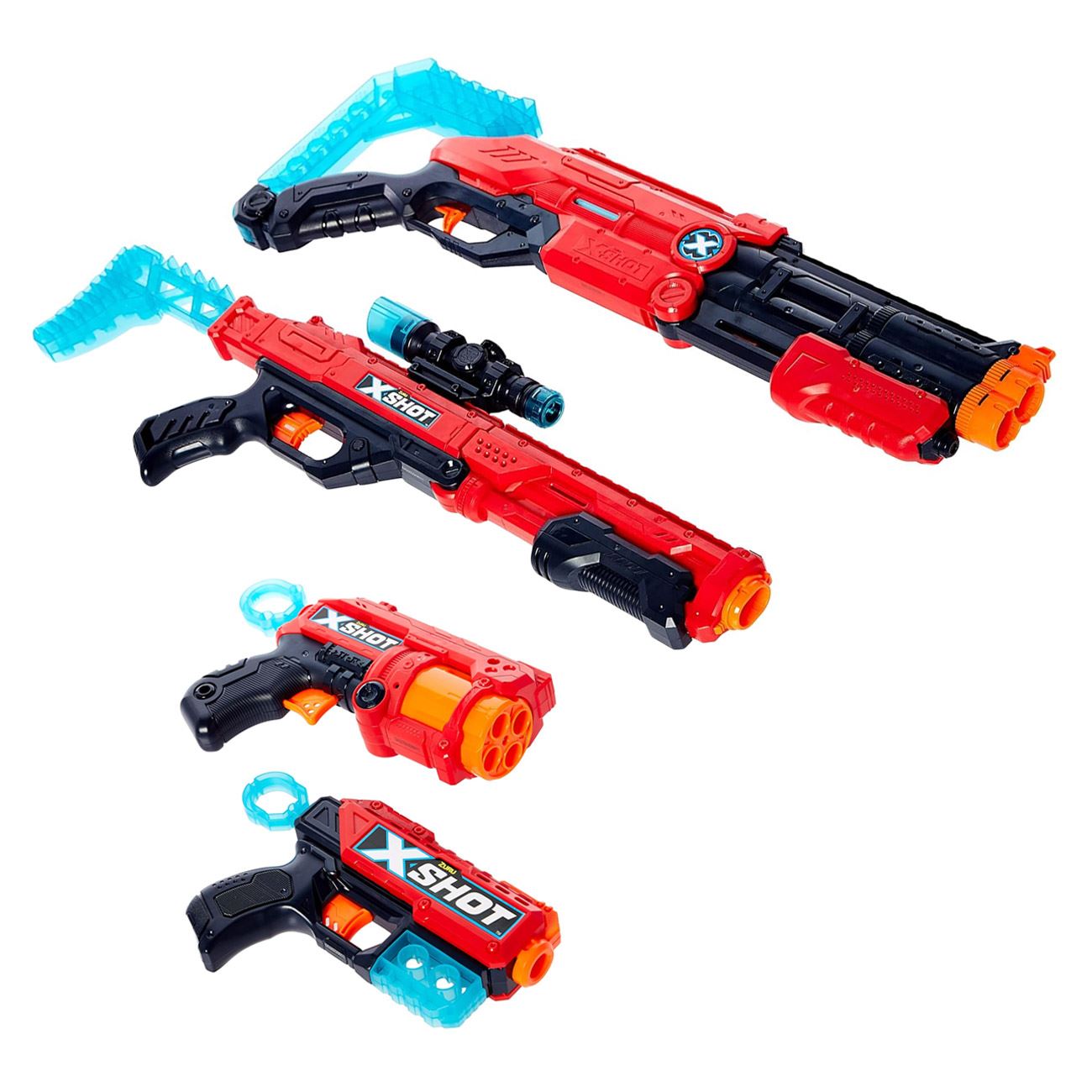 Set Arme cu Cartuse Diverse Tinta & Gloante