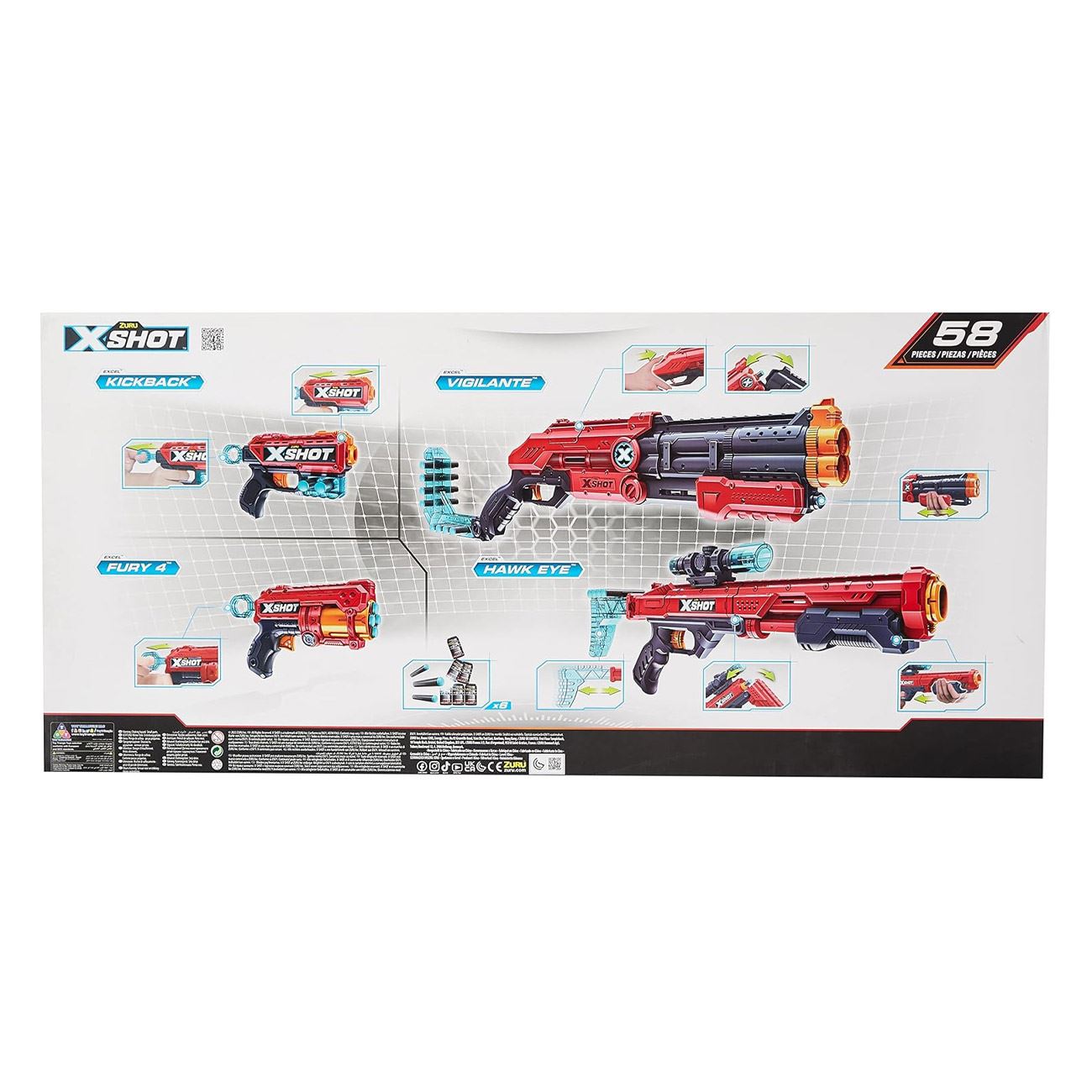 Set Arme cu Cartuse Diverse Tinta & Gloante - poza 4
