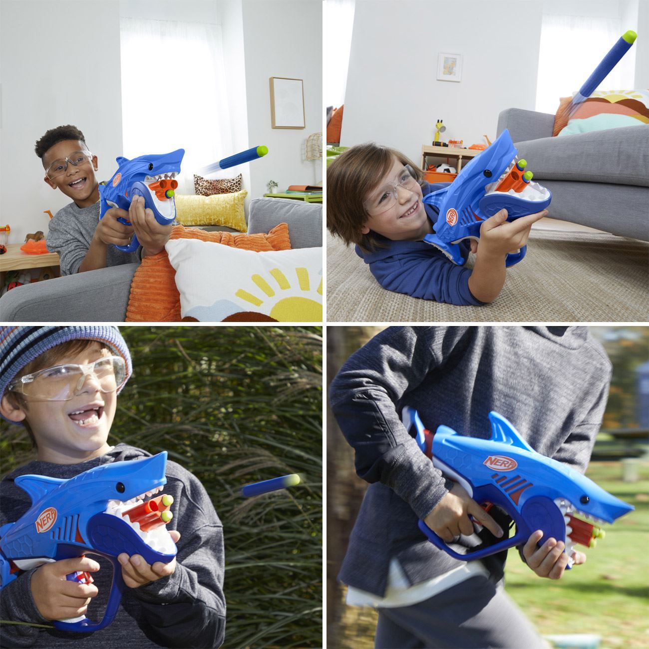 Nerf Sharkfire Elite - Hasbro - poza 4
