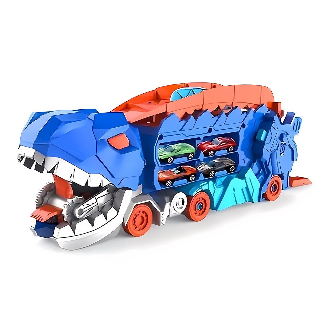 Pista Camion Dinozaur cu 2 Vehicule - poza 2