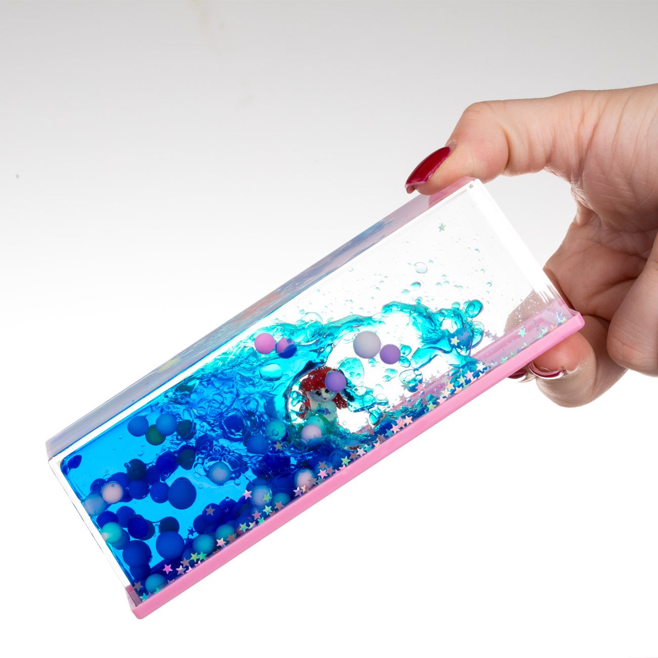 Jucarie cu Lichid cu Miscare Lenta Sirena 15x5x5cm - poza 2