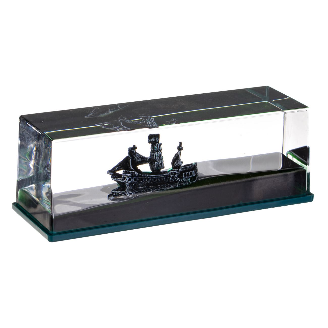 Jucarie cu Lichid cu Miscare Lenta Corabie 15x5x5cm
