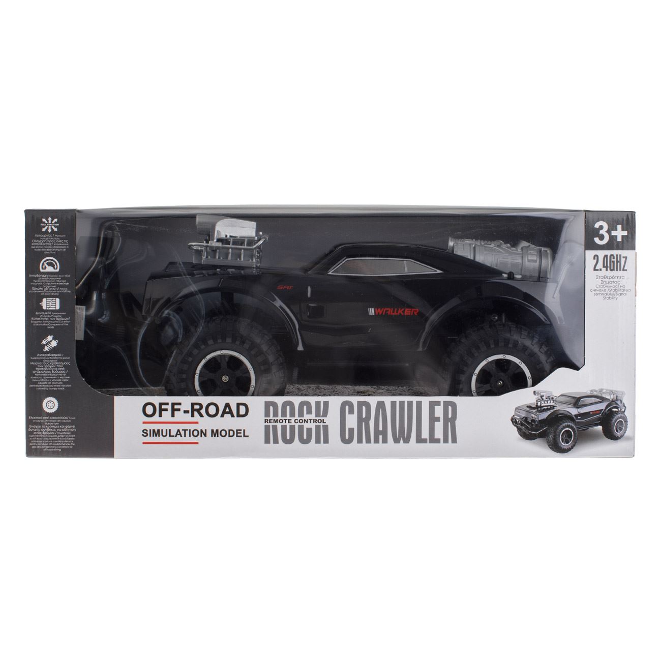 Vehicul de Curse Off Road Negru cu Telecomanda 2.4GHz - poza 2