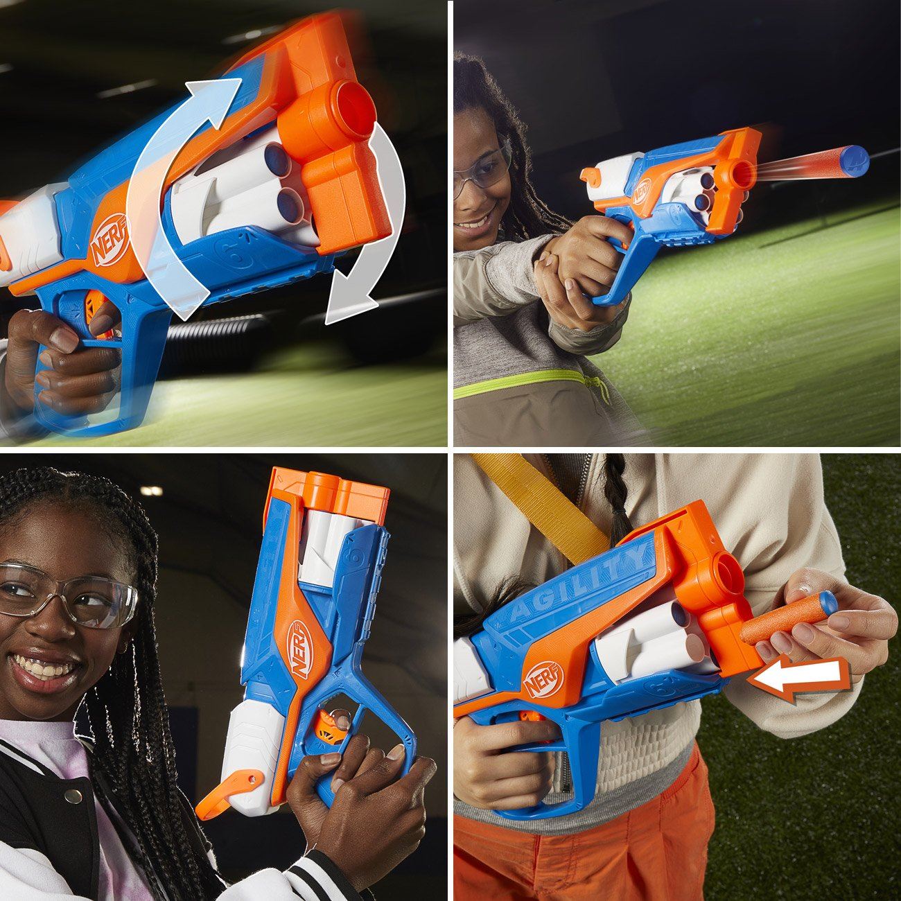Pistol Nerf N Series Select Agility - Hasbro - poza 3