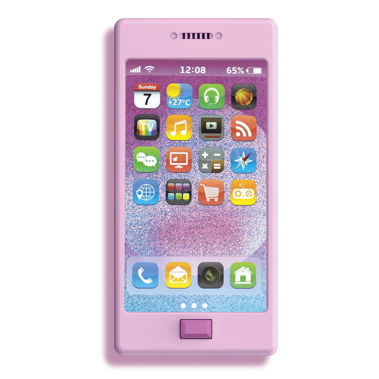 Set Geanta cu Accesorii & Telefon Mobil cu Sunet & Lumina - 8 piese - poza 4