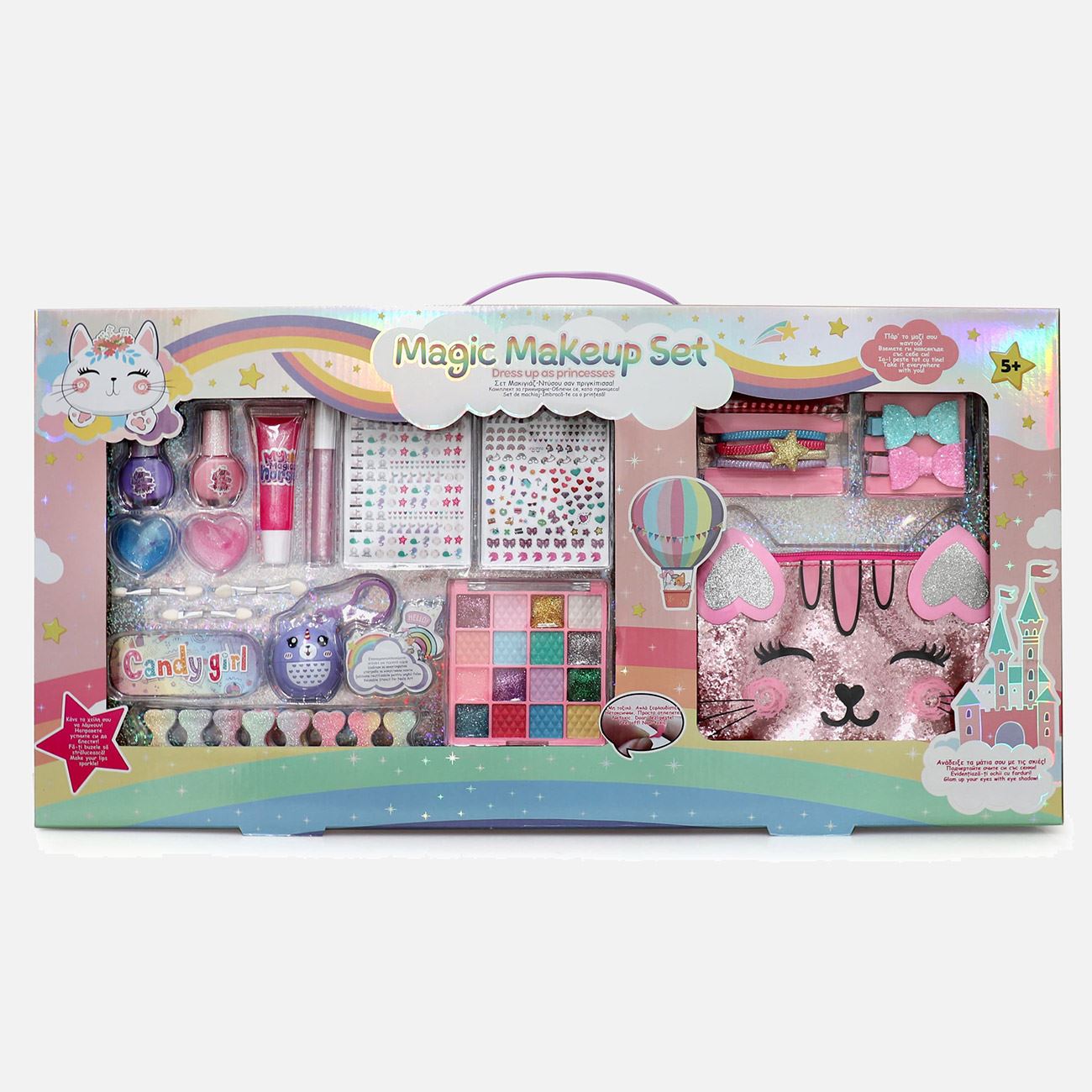 Set de Joaca ”Imbraca-te ca o Printesa” cu Geanta pentru Copii