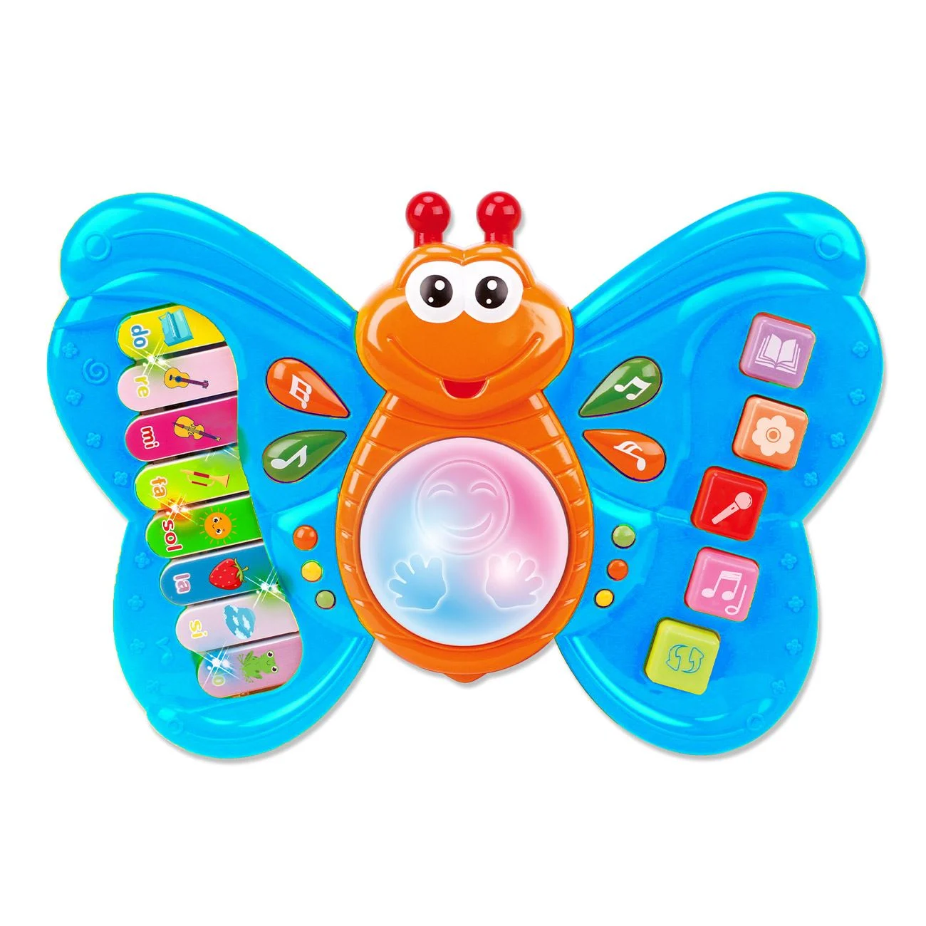 Pian Electronic - Flutura Do-Re-Mis cu Activitati - Idea - poza 2