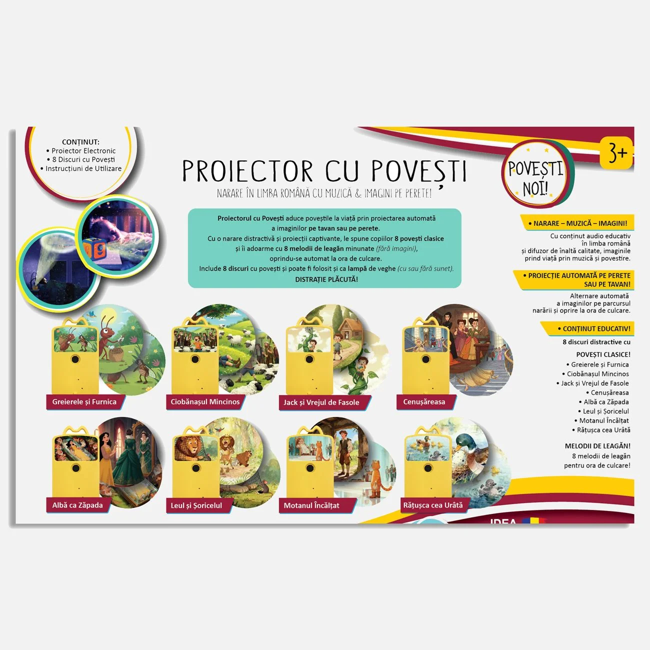 Proiector cu Povesti - Povesti Noi - Idea - poza 4