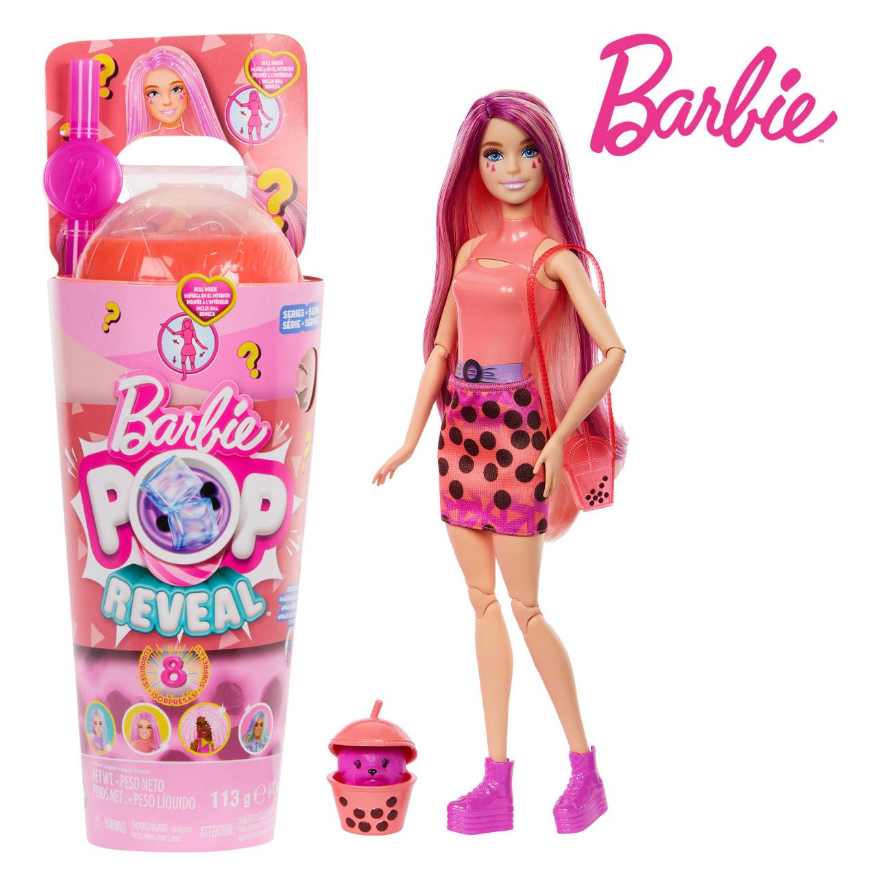 Barbie Pop Reveal Bautura Mango - Mattel