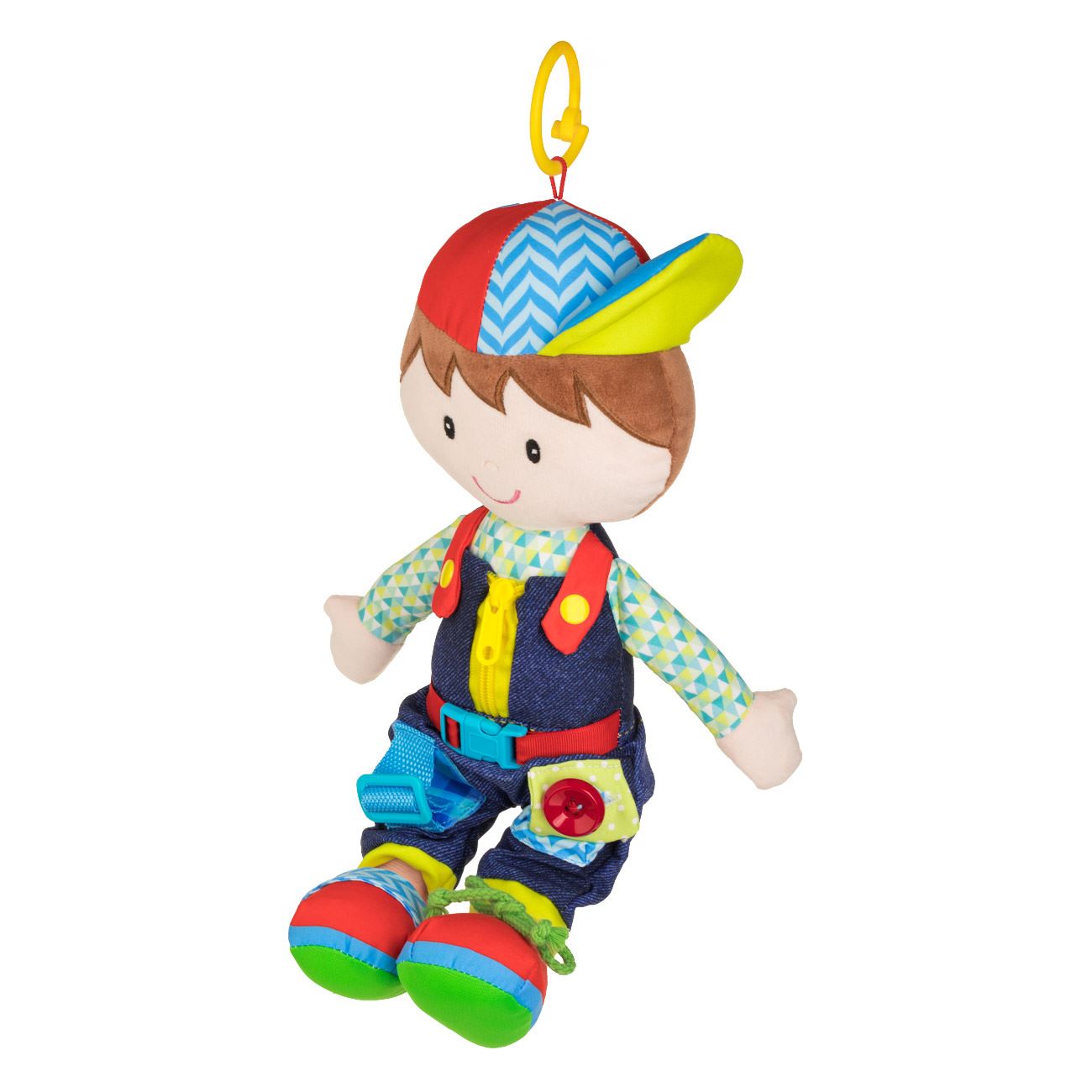 Papusa Textila Educativa Baiat 40cm - poza 2