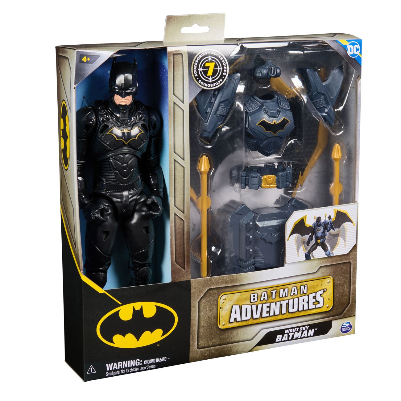 Figurina Batman Night Sky cu Accesorii - Spin Master - poza 2