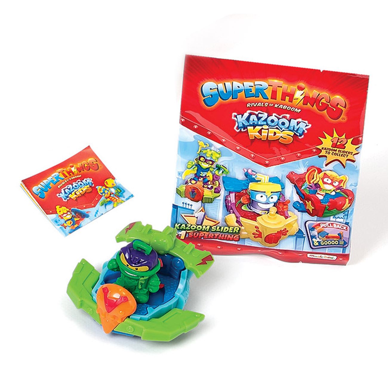 Superthings Kazoom Kids Figurina cu Kazoom Sliders - AS
