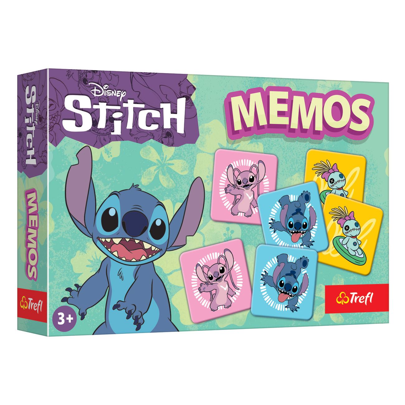 Joc de Memorie cu Carti Lilo & Stitch - Trefl