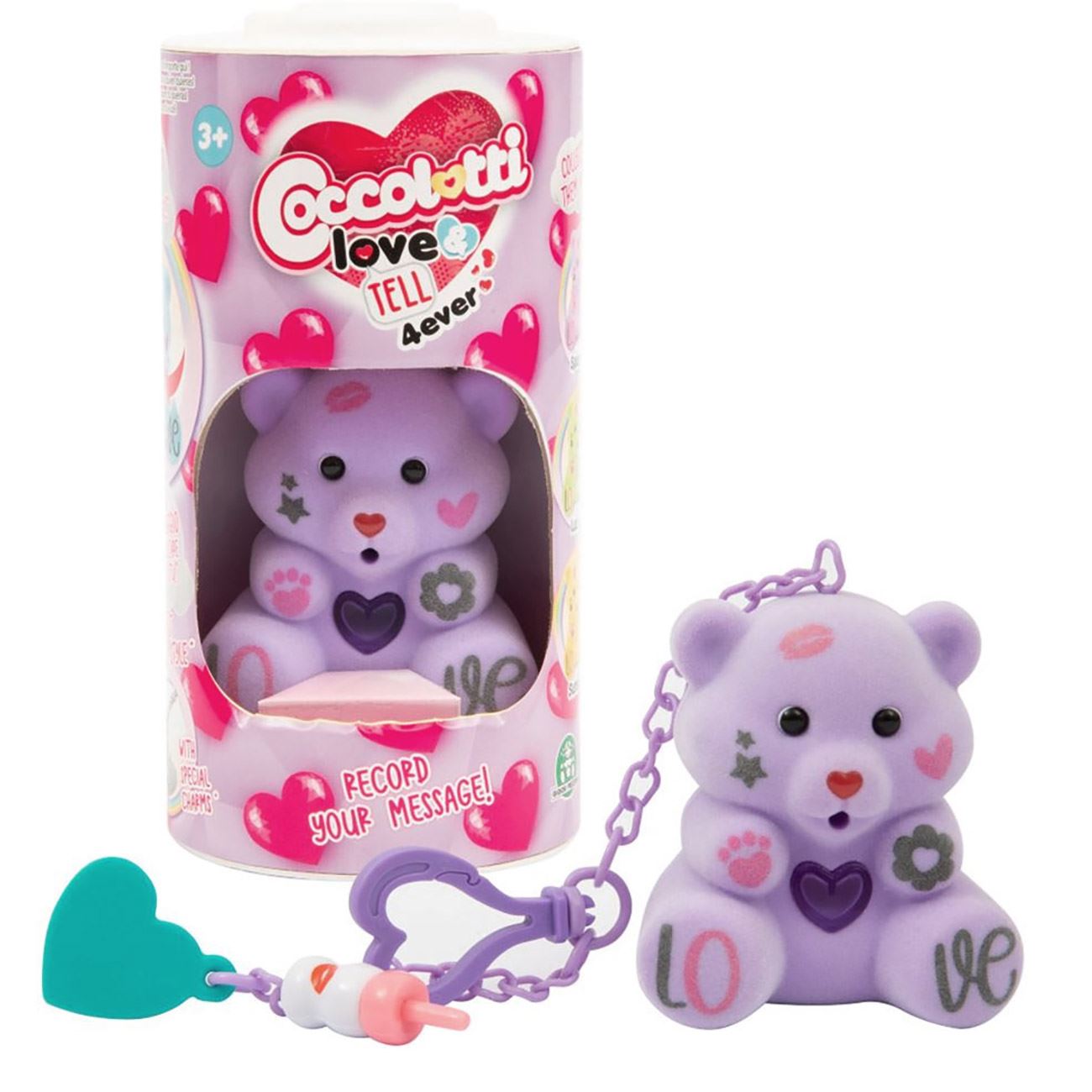 Coccolotti Ursuletul cu Inimioara Love & Tell (6 modele) - Giochi Preziosi - poza 2