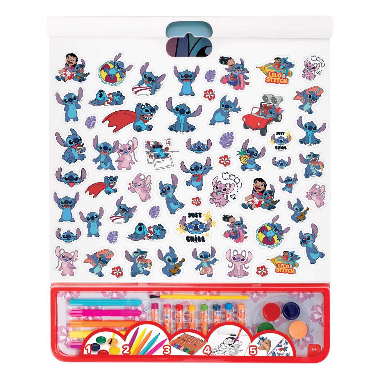 Giga Block Set de Colorat Stitch 5 in 1 - AS - poza 3